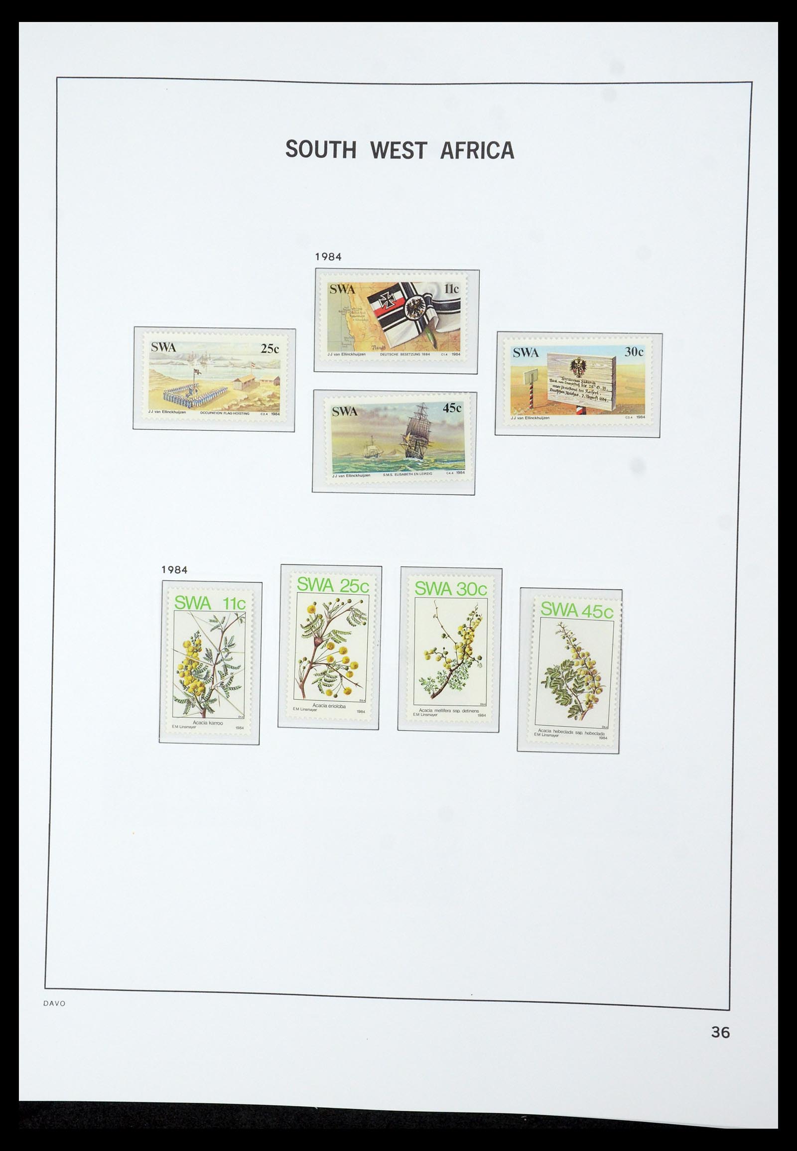 35632 160 - Postzegelverzameling 35632 Zuid Afrika 1910-1997.