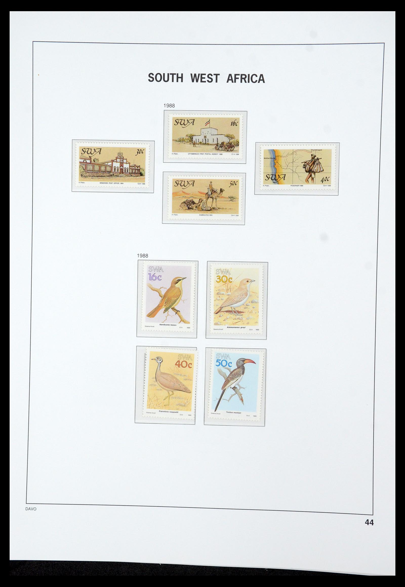 35632 168 - Postzegelverzameling 35632 Zuid Afrika 1910-1997.