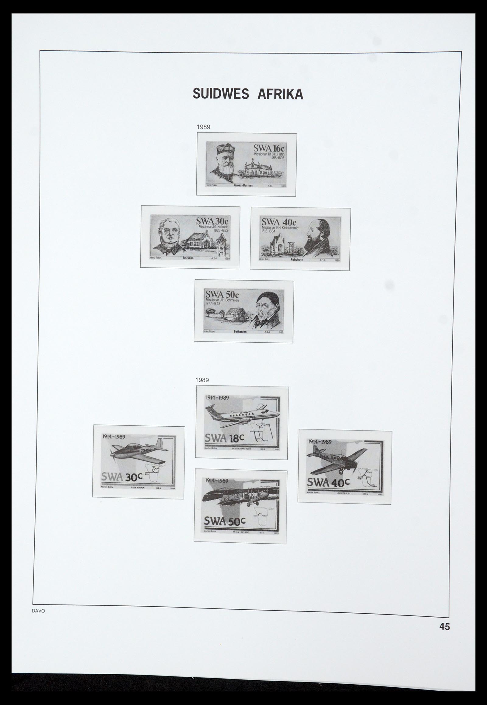 35632 169 - Postzegelverzameling 35632 Zuid Afrika 1910-1997.