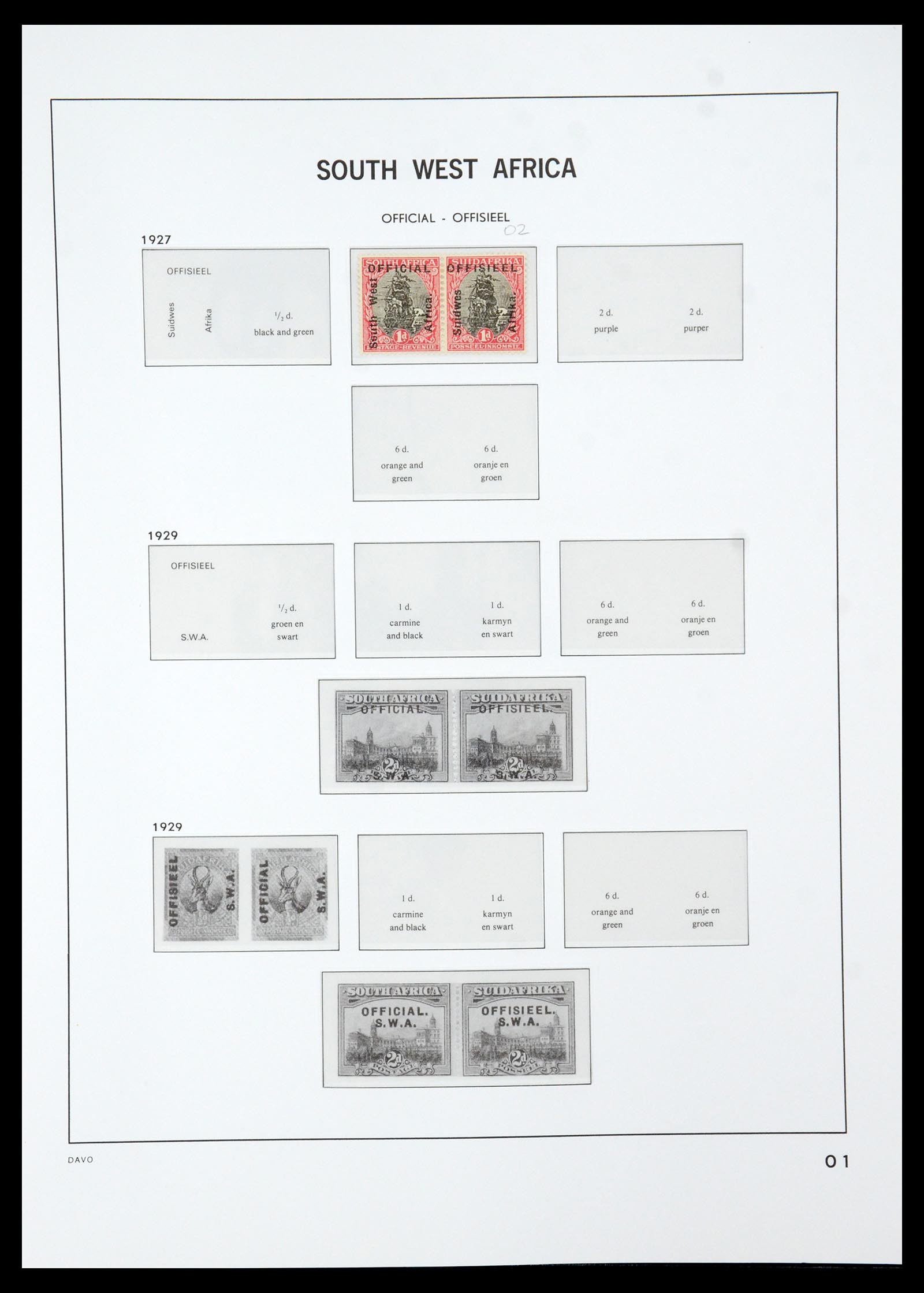 35632 175 - Postzegelverzameling 35632 Zuid Afrika 1910-1997.