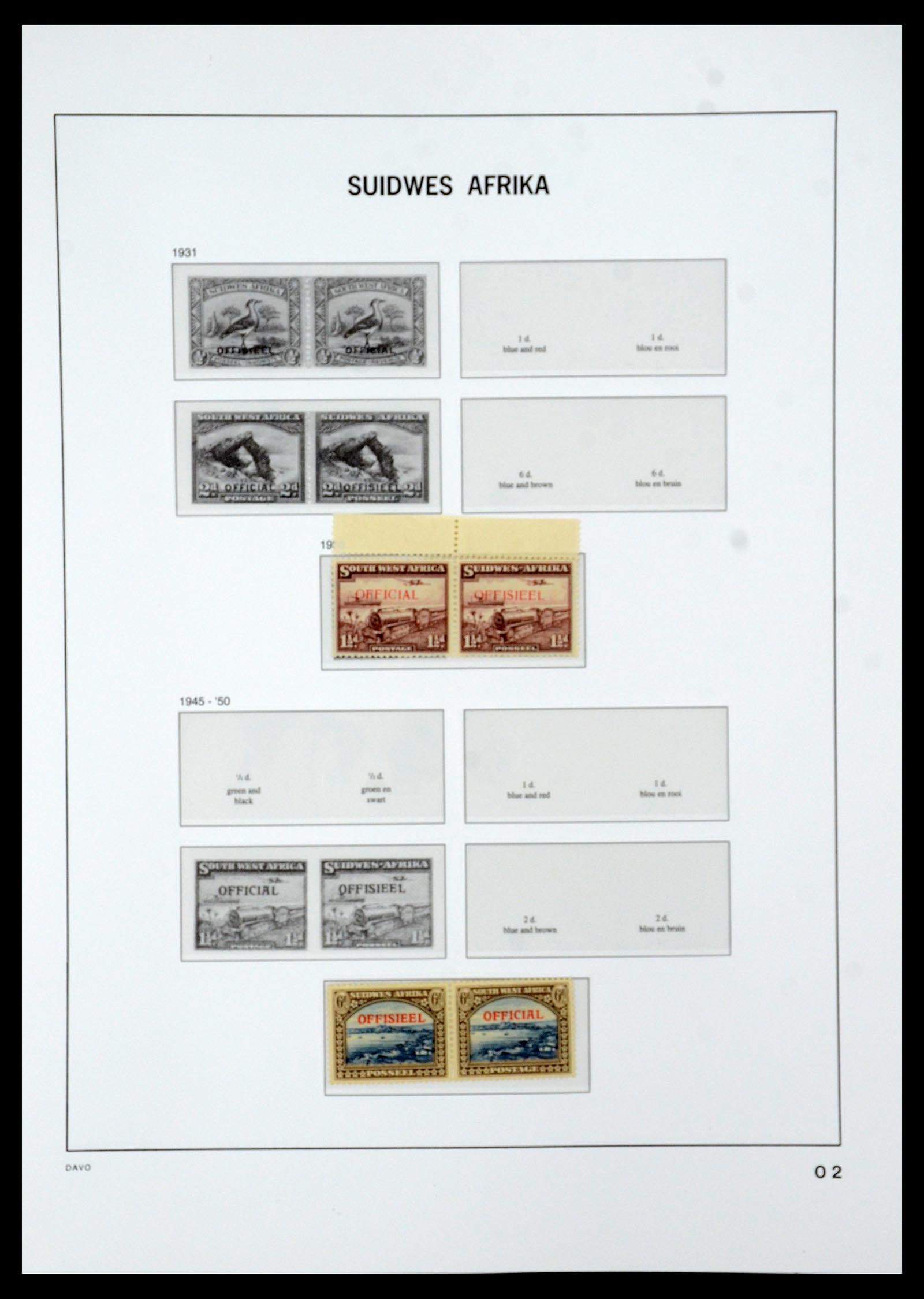35632 176 - Postzegelverzameling 35632 Zuid Afrika 1910-1997.