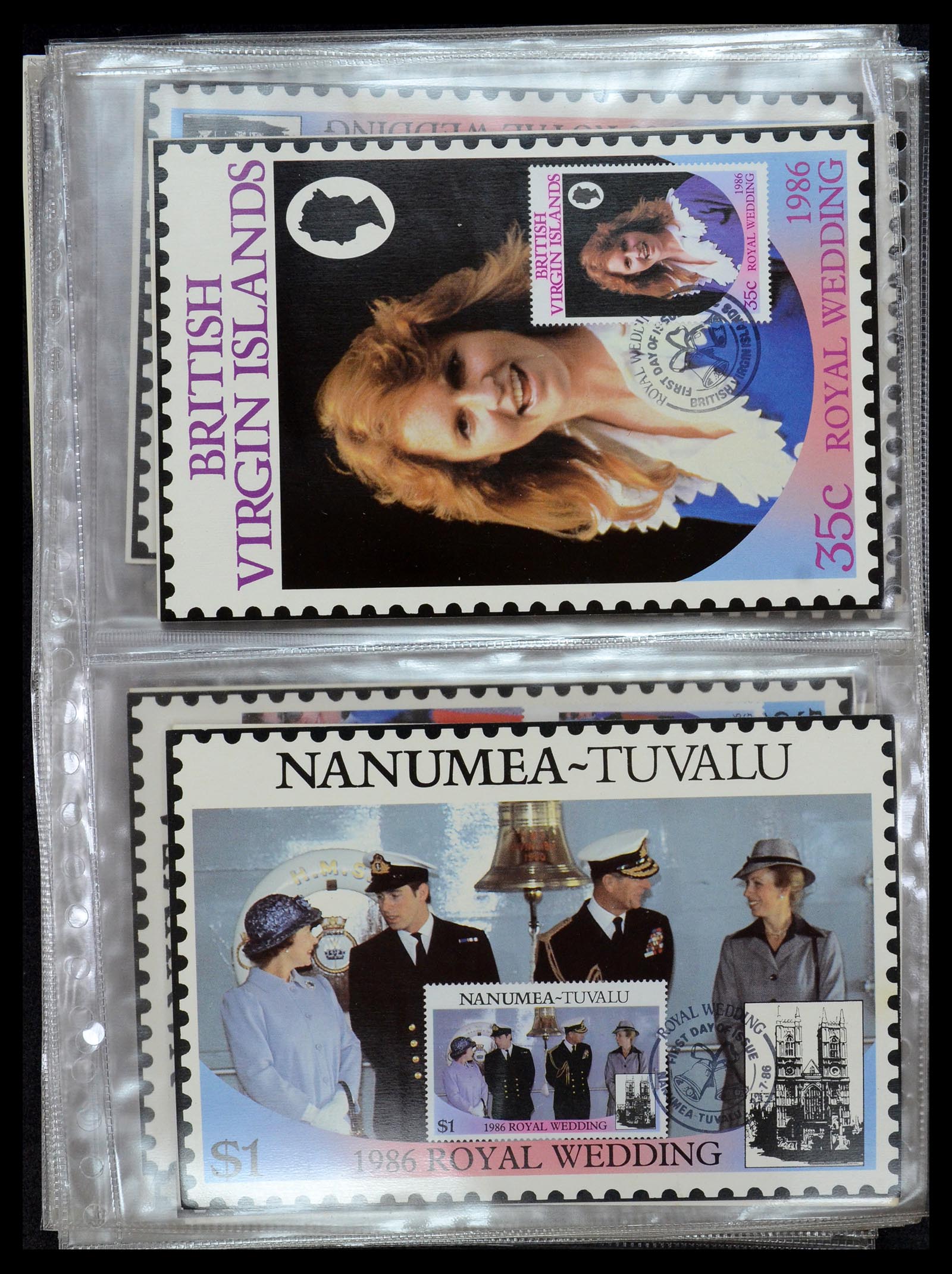 35636 020 - Postzegelverzameling 35636 Engelse koloniën.