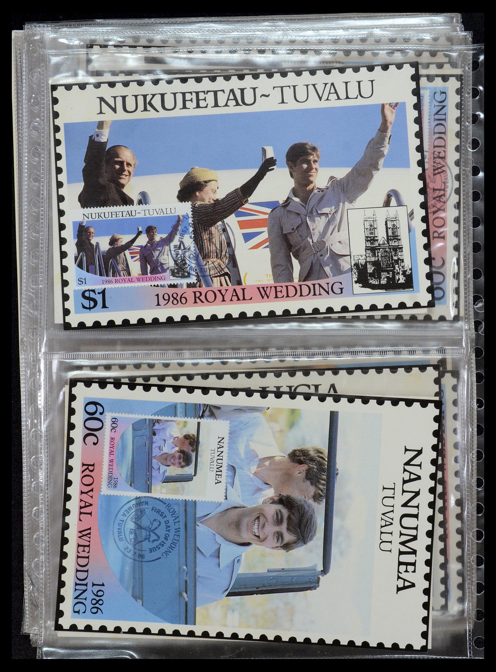 35636 025 - Postzegelverzameling 35636 Engelse koloniën.