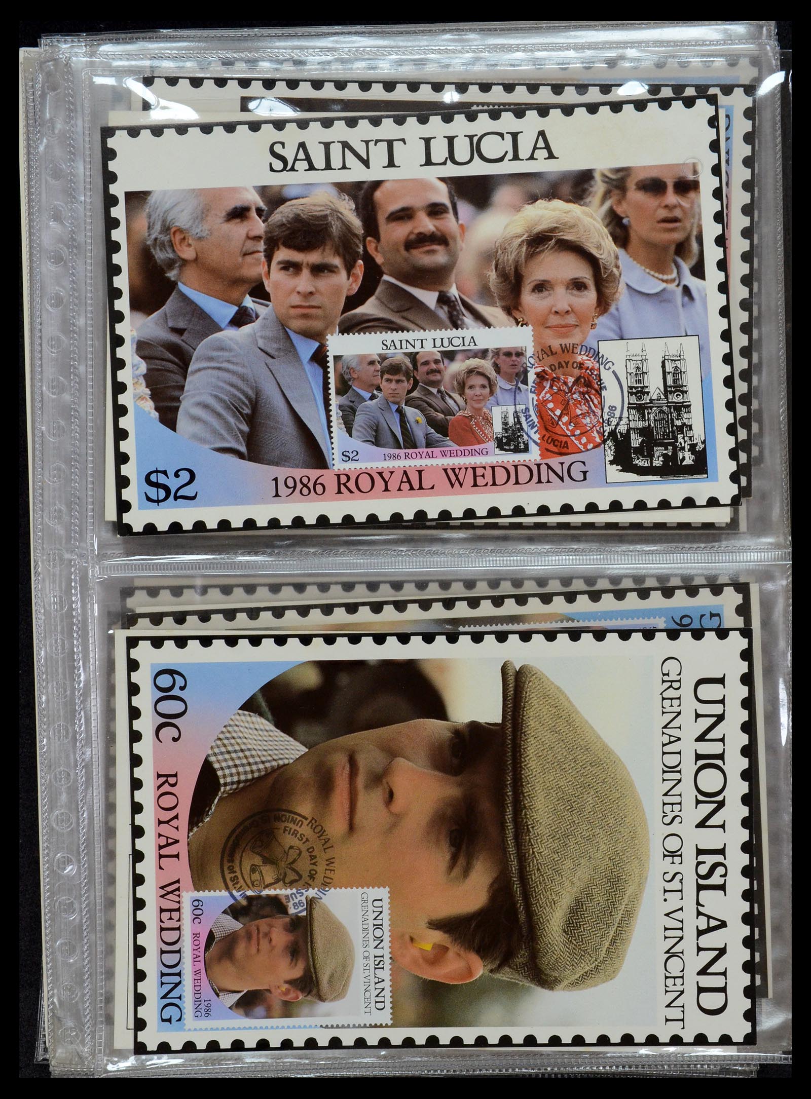 35636 029 - Postzegelverzameling 35636 Engelse koloniën.
