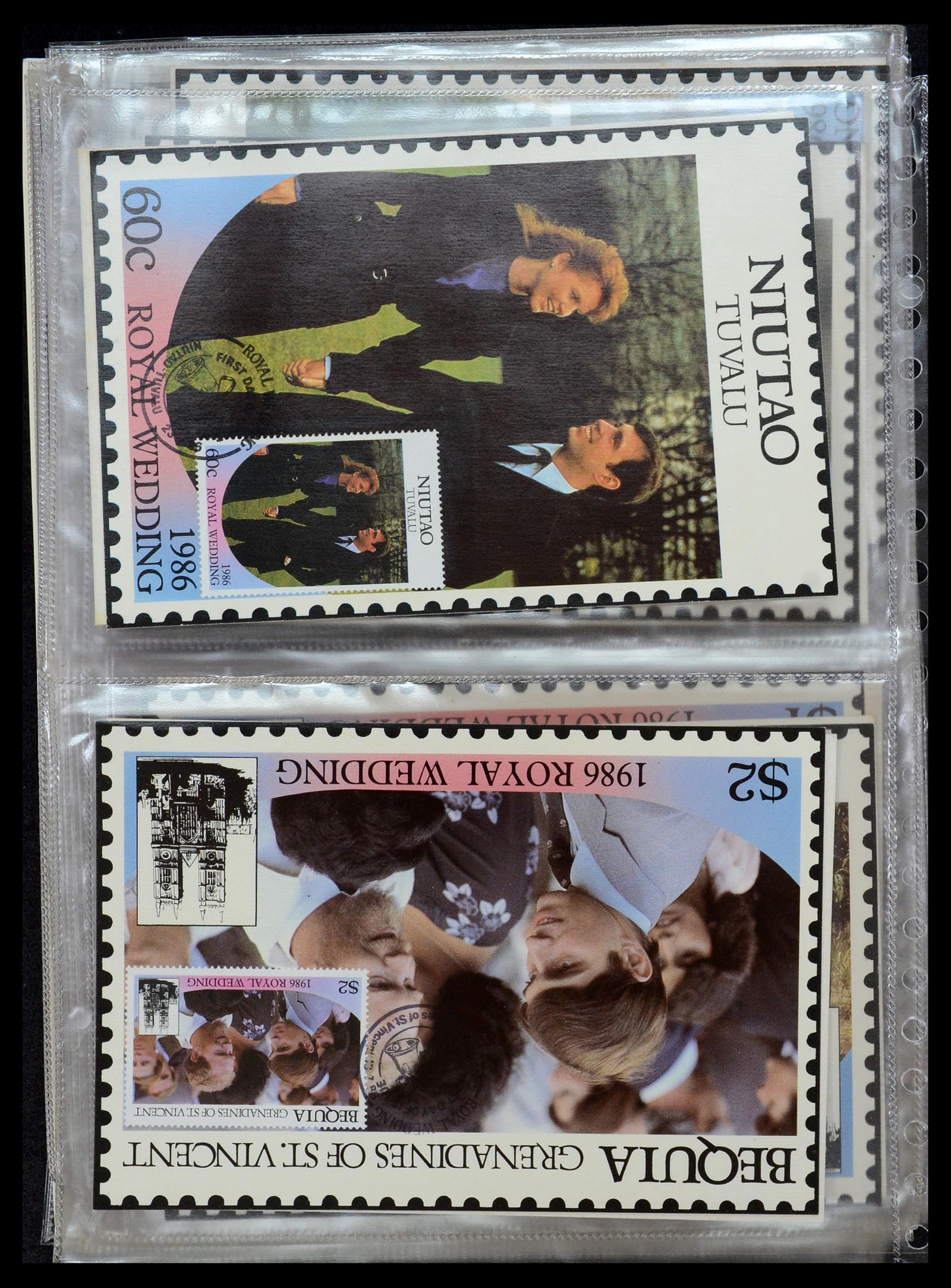 35636 031 - Postzegelverzameling 35636 Engelse koloniën.