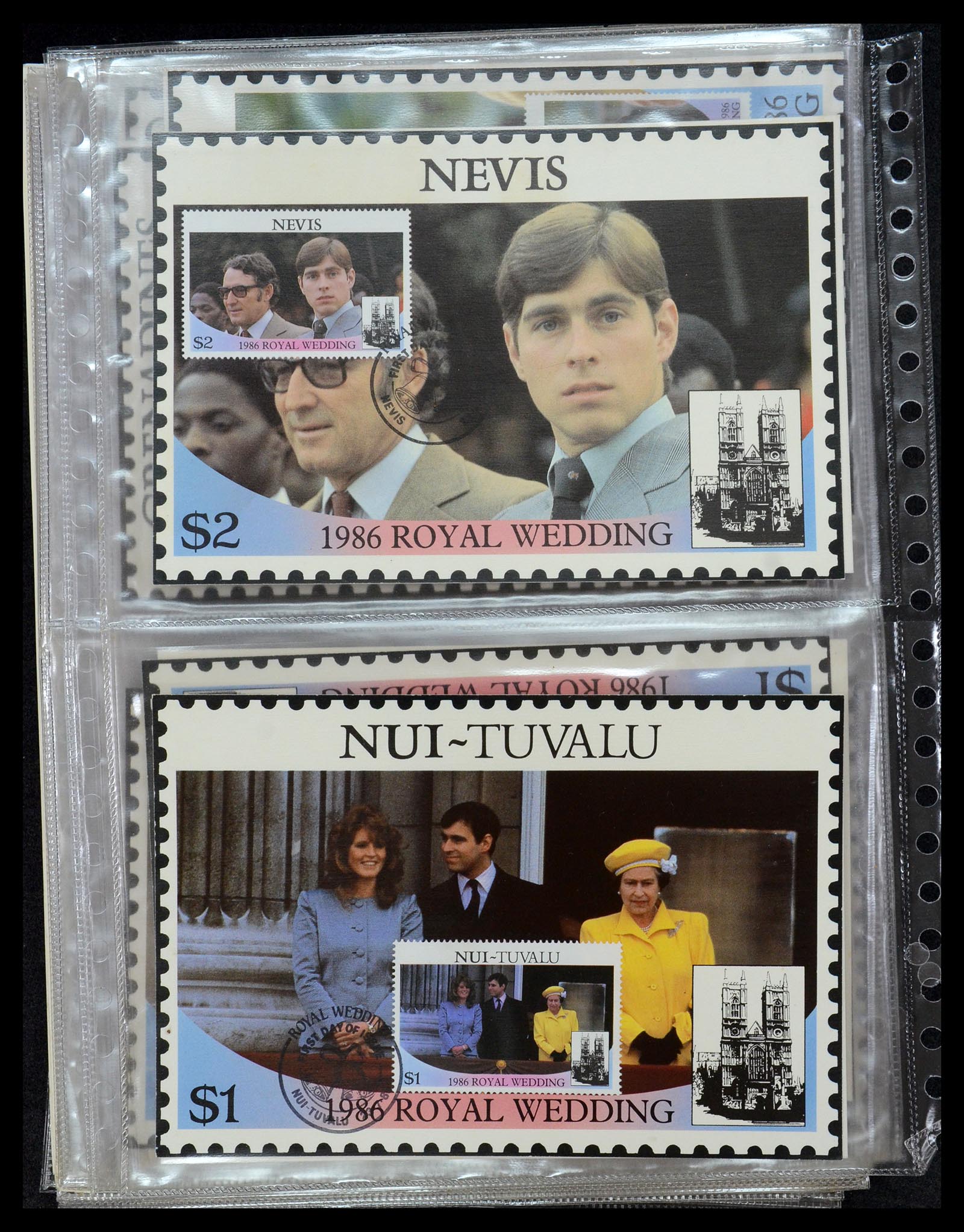35636 033 - Postzegelverzameling 35636 Engelse koloniën.