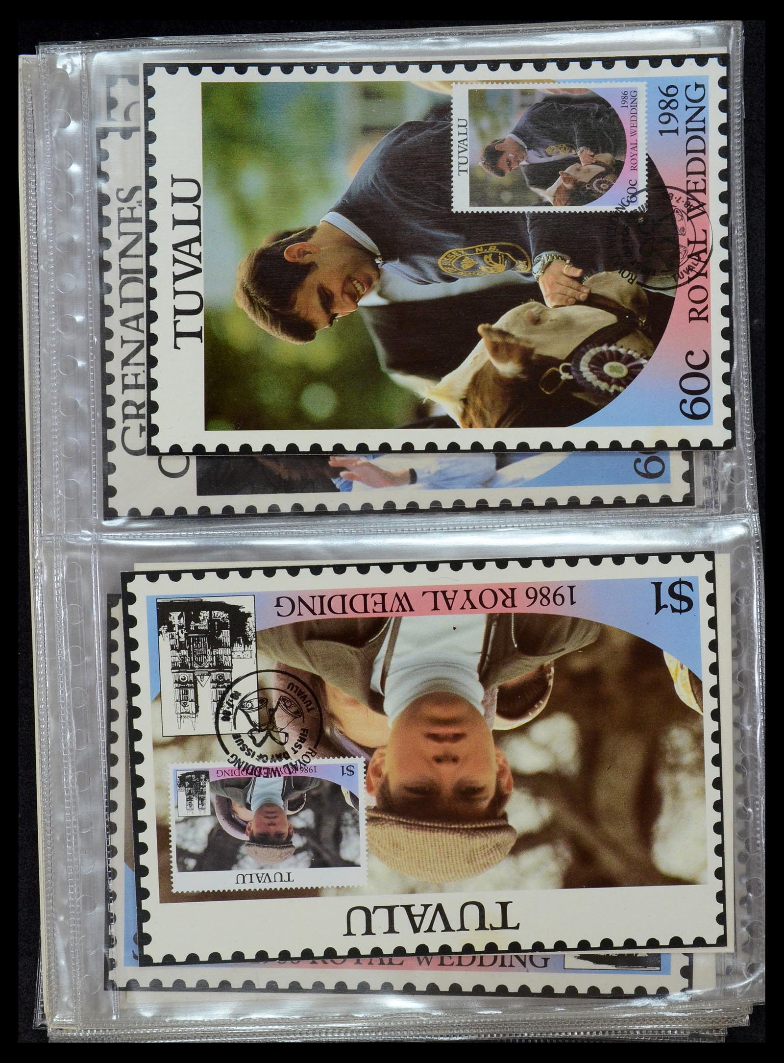35636 034 - Postzegelverzameling 35636 Engelse koloniën.