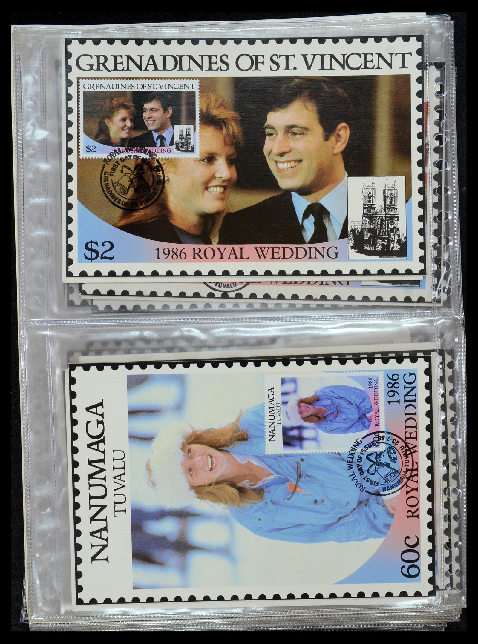 35636 037 - Postzegelverzameling 35636 Engelse koloniën.