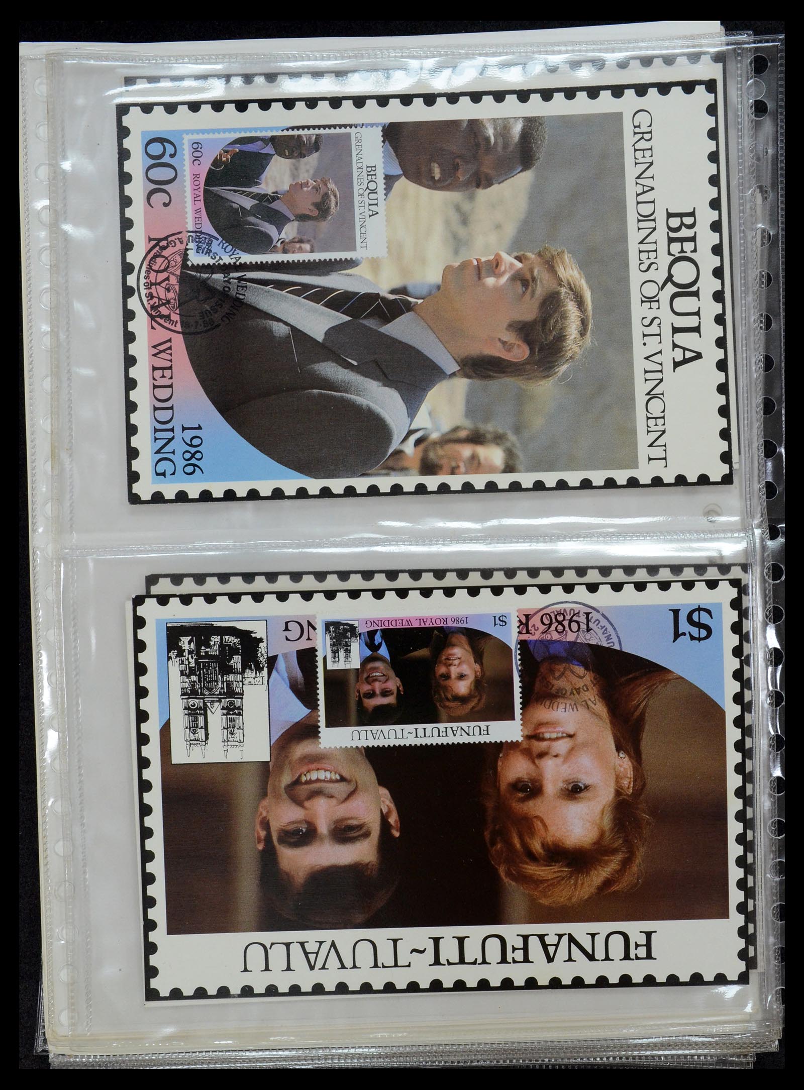 35636 045 - Postzegelverzameling 35636 Engelse koloniën.