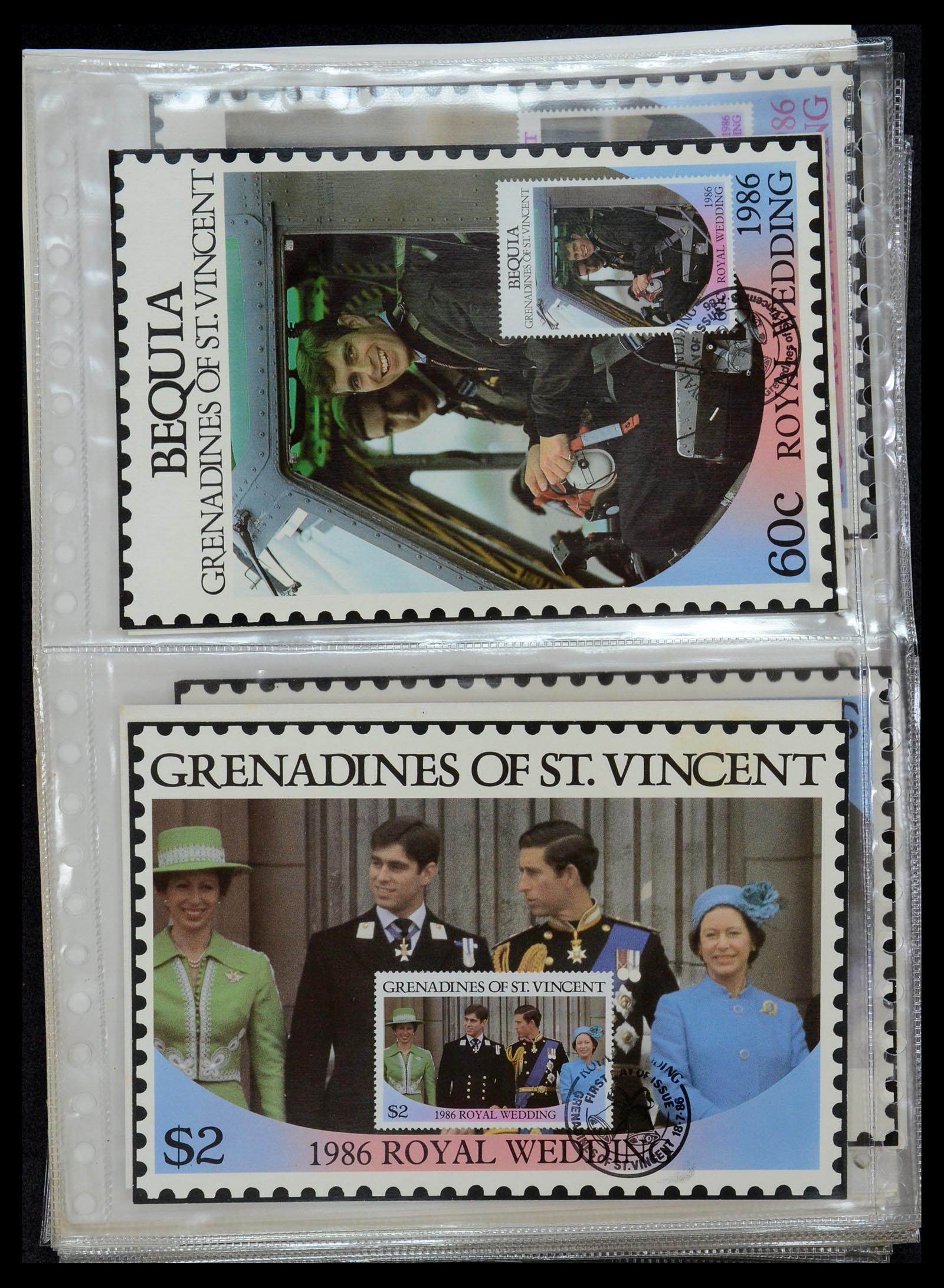 35636 046 - Postzegelverzameling 35636 Engelse koloniën.