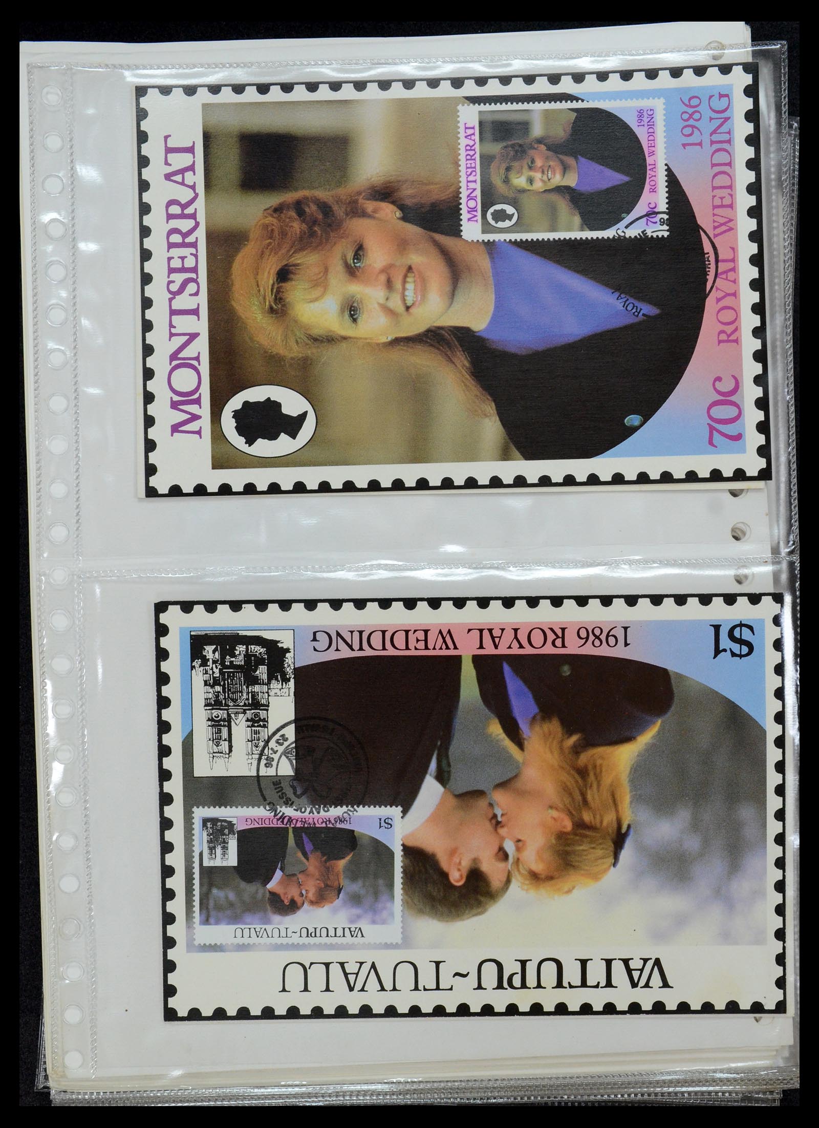 35636 047 - Postzegelverzameling 35636 Engelse koloniën.