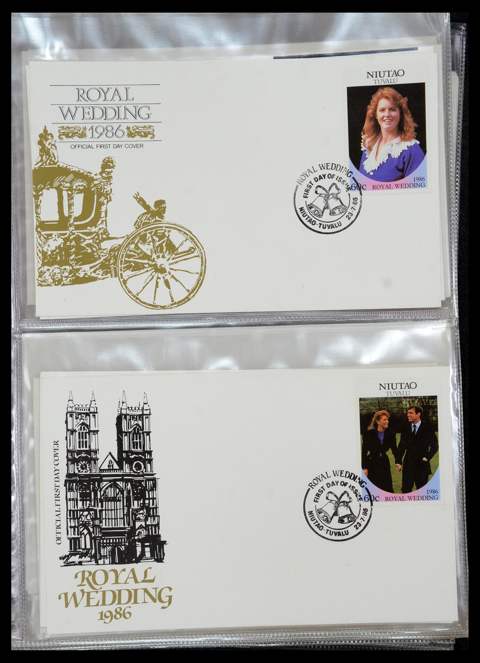 35636 075 - Postzegelverzameling 35636 Engelse koloniën.