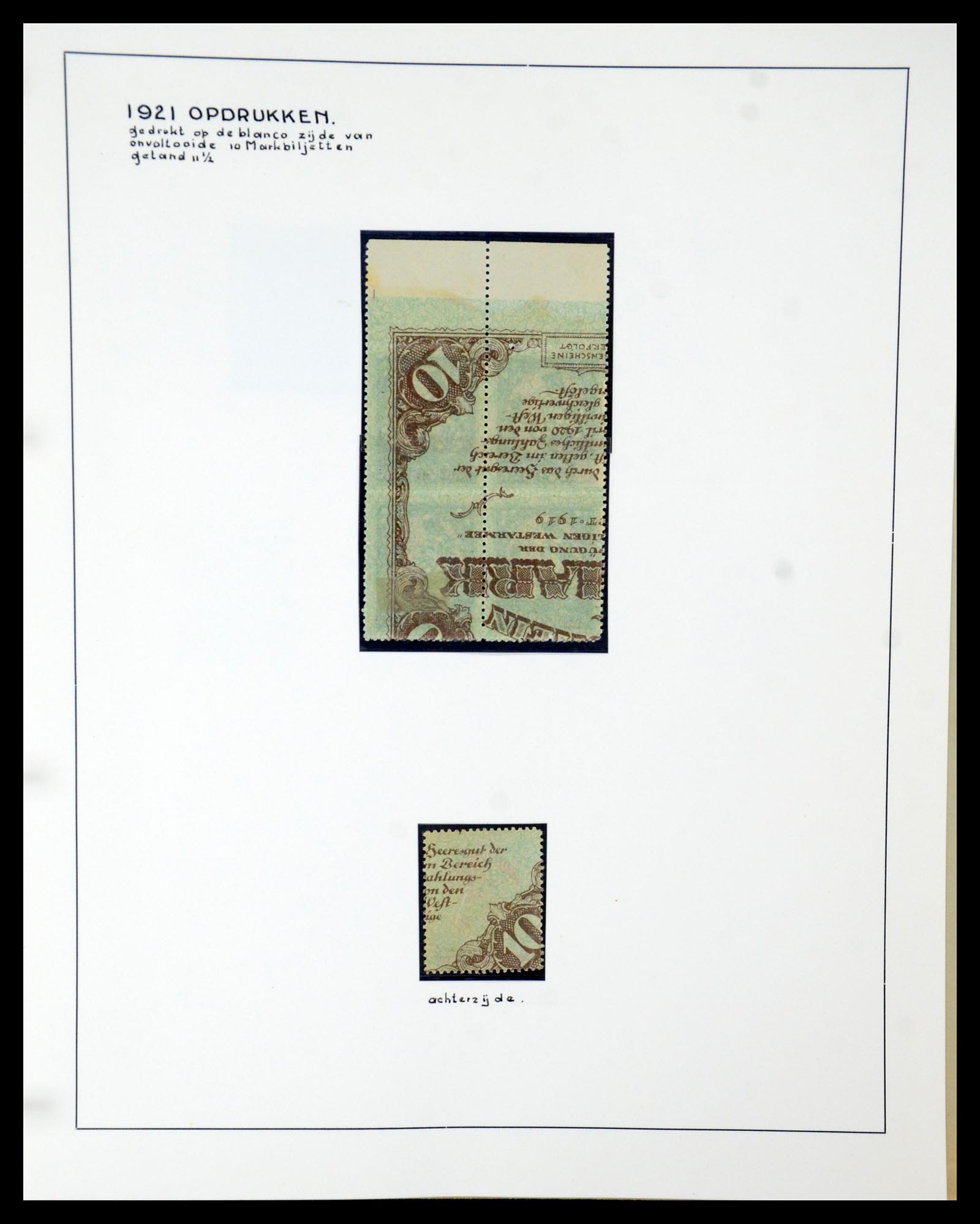 35637 104 - Postzegelverzameling 35637 Letland 1918-1922.