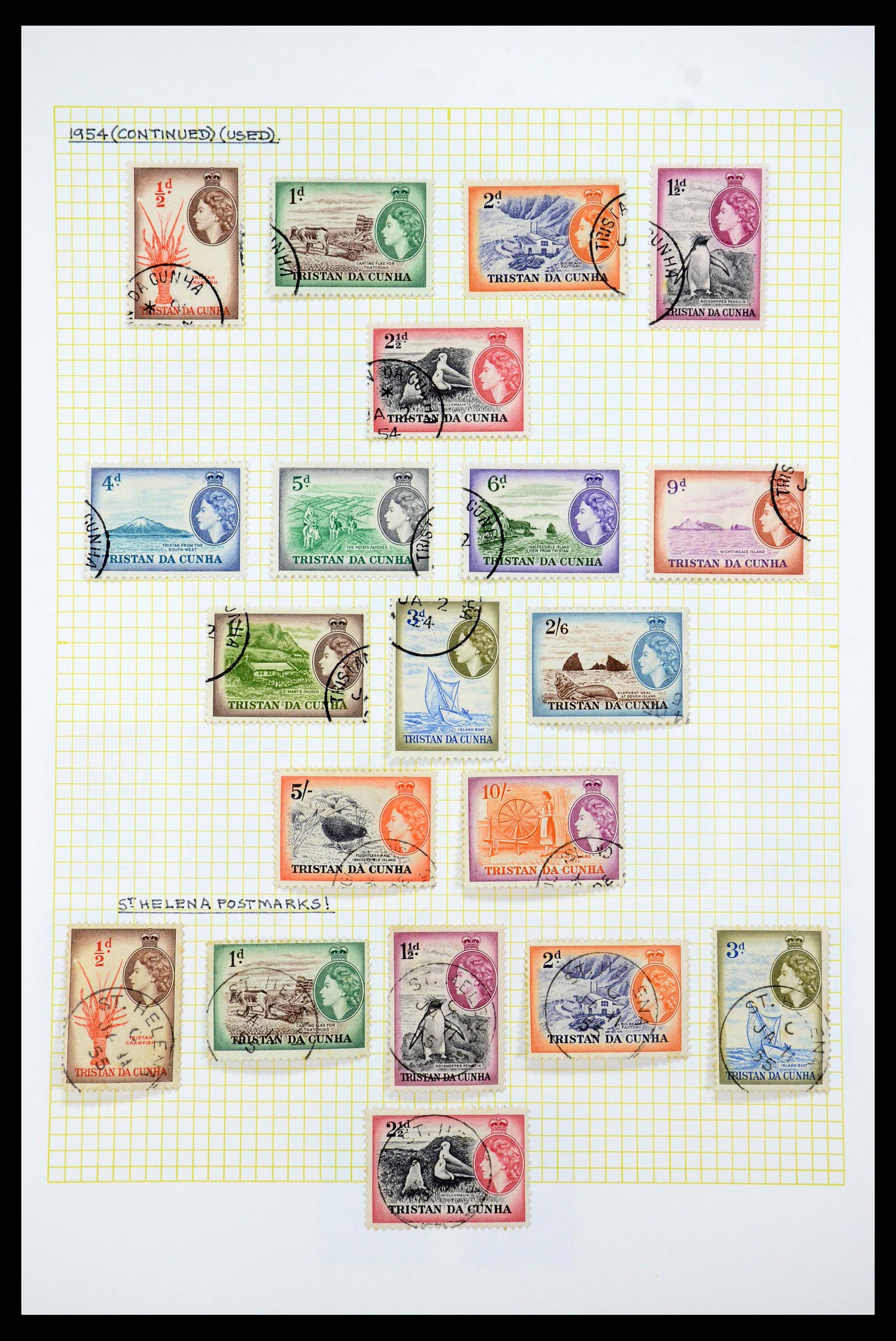 35639 003 - Stamp Collection 35639 Tristan da Cunha 1952-1979.