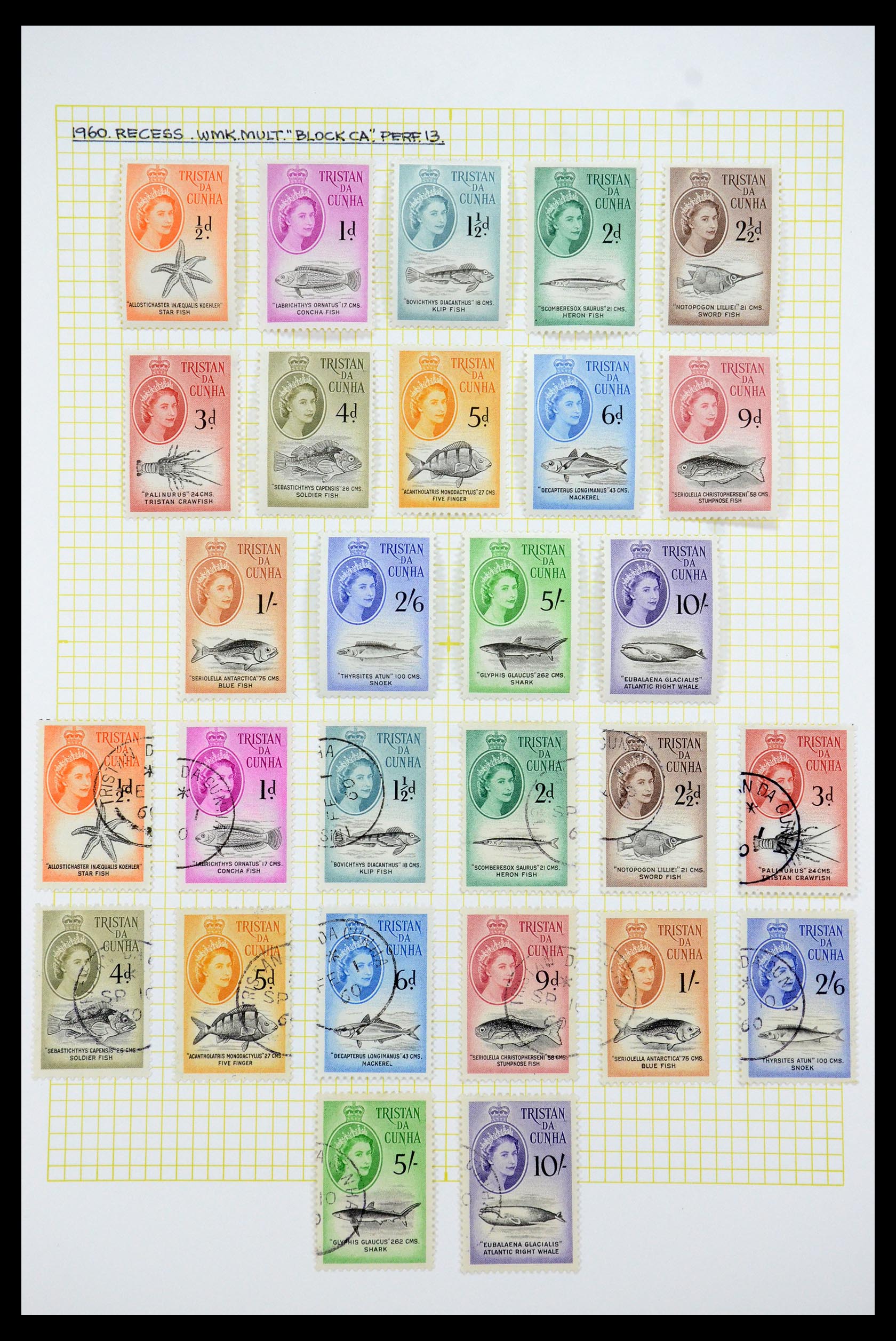 35639 004 - Stamp Collection 35639 Tristan da Cunha 1952-1979.