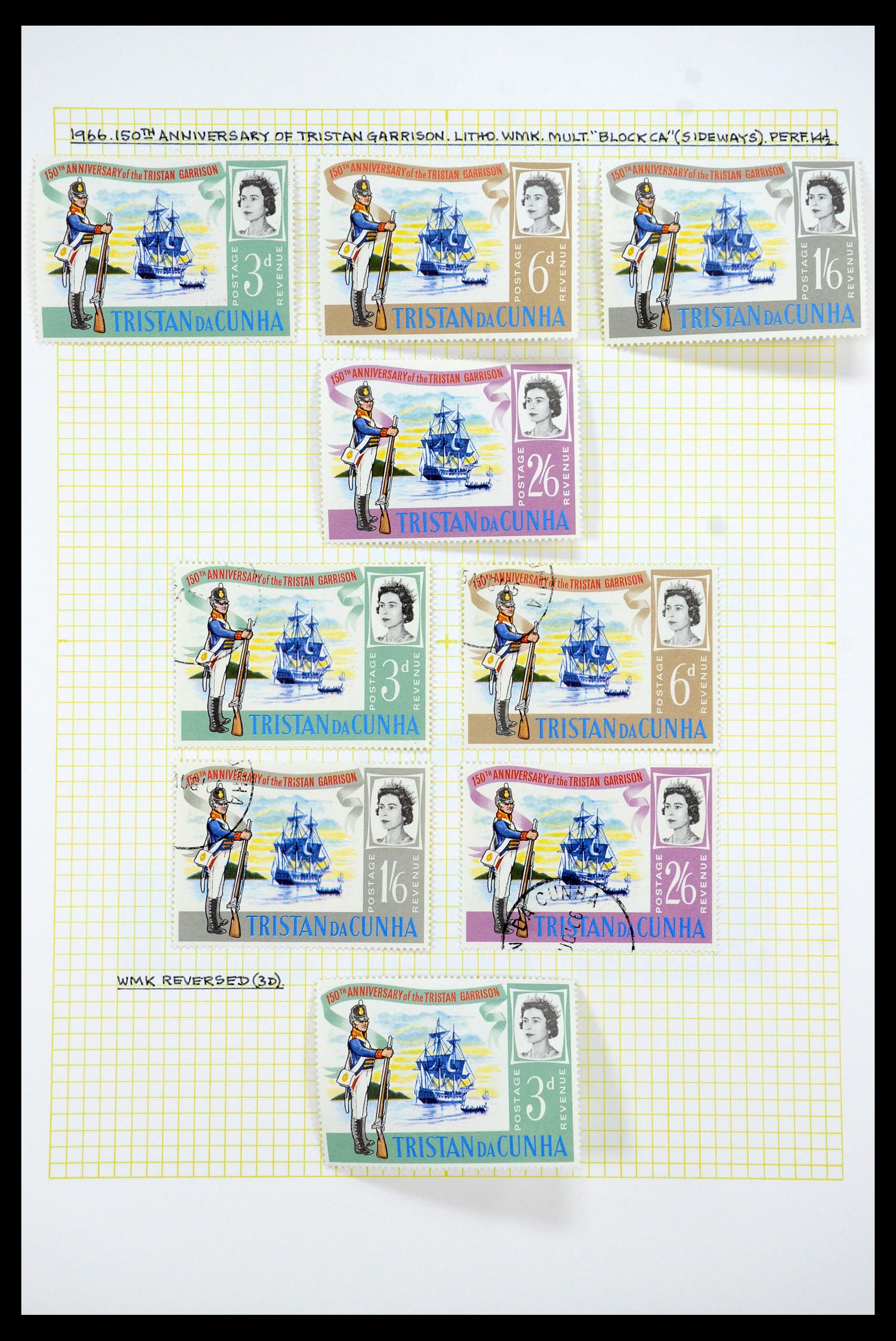 35639 012 - Stamp Collection 35639 Tristan da Cunha 1952-1979.