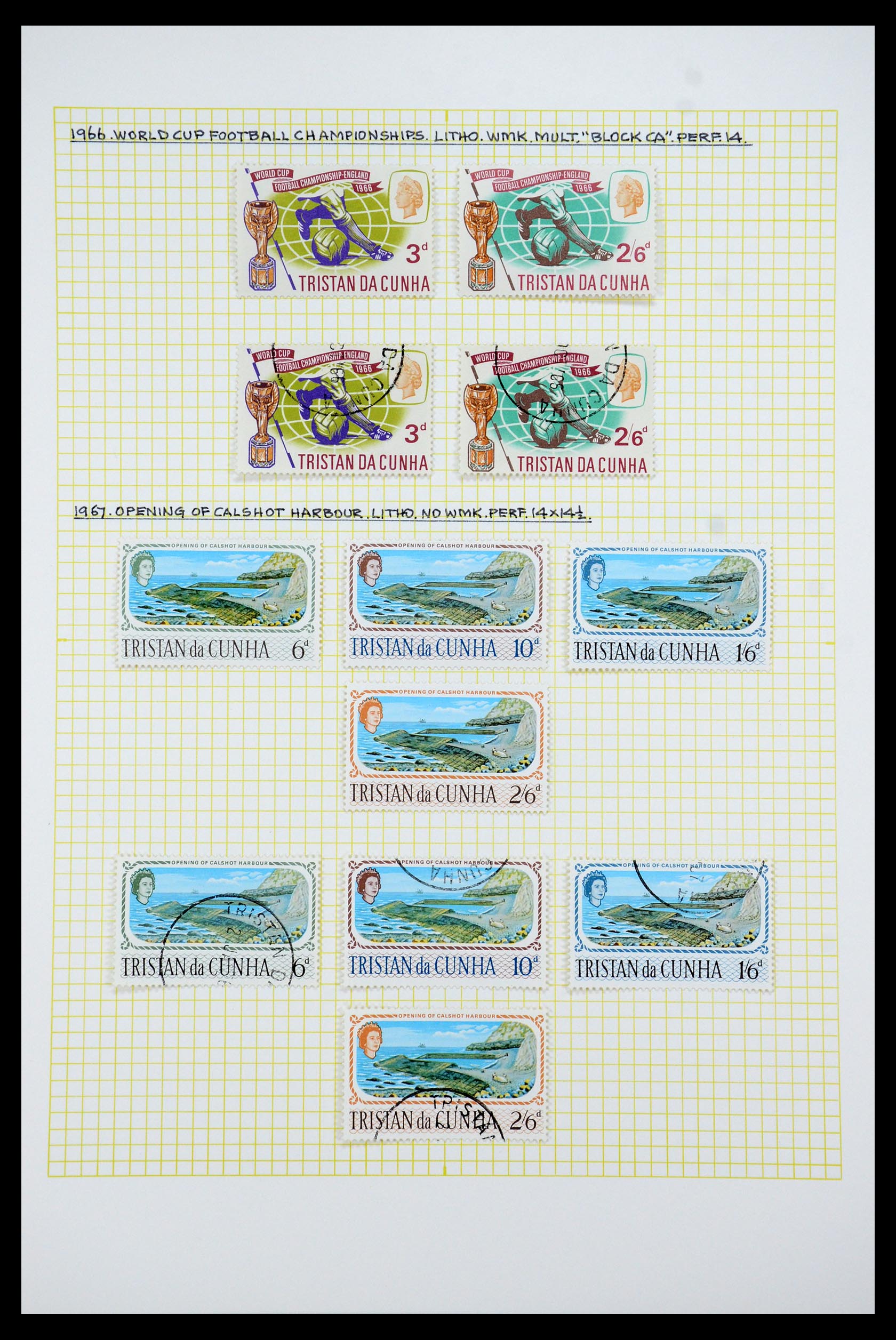 35639 013 - Stamp Collection 35639 Tristan da Cunha 1952-1979.