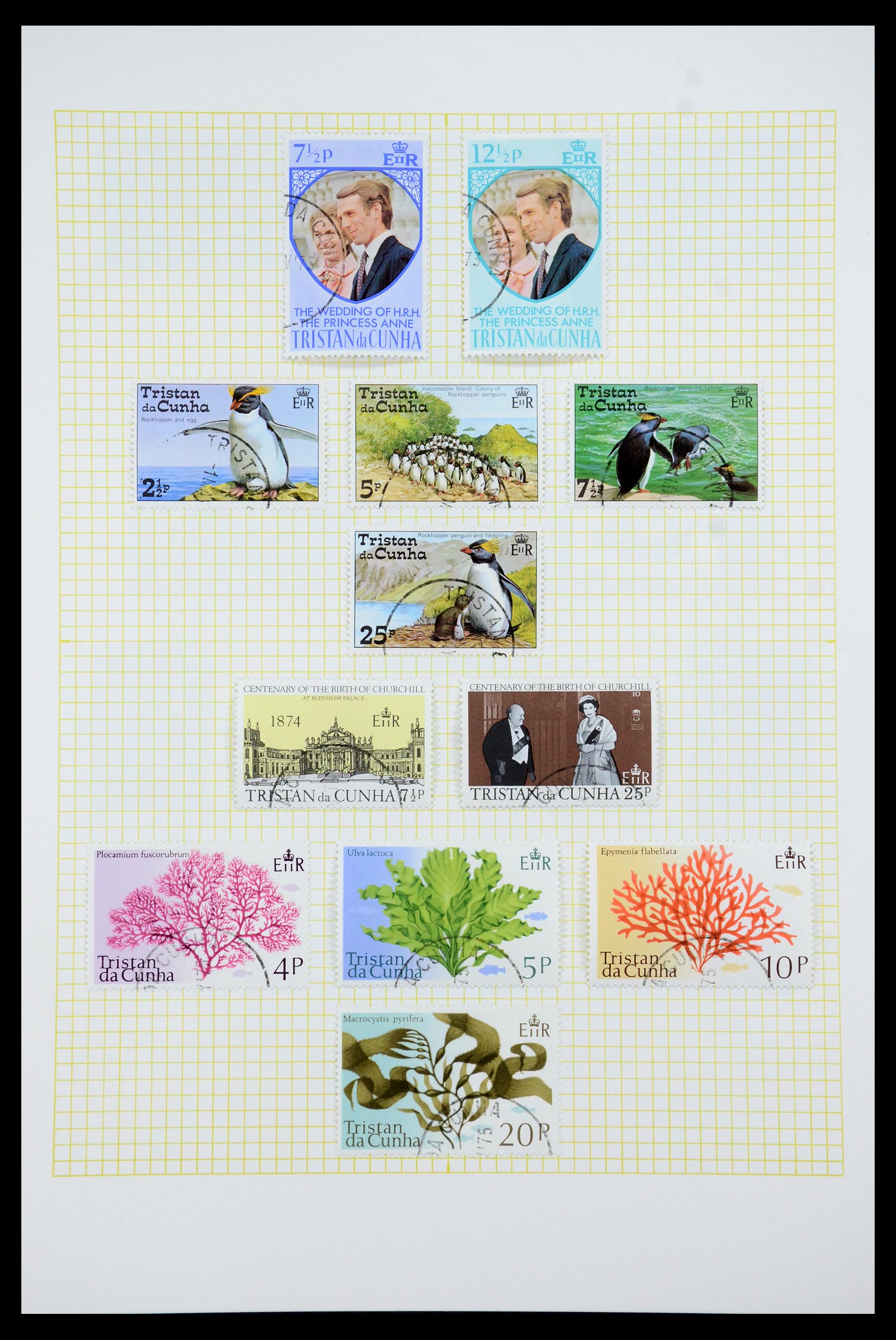 35639 023 - Stamp Collection 35639 Tristan da Cunha 1952-1979.
