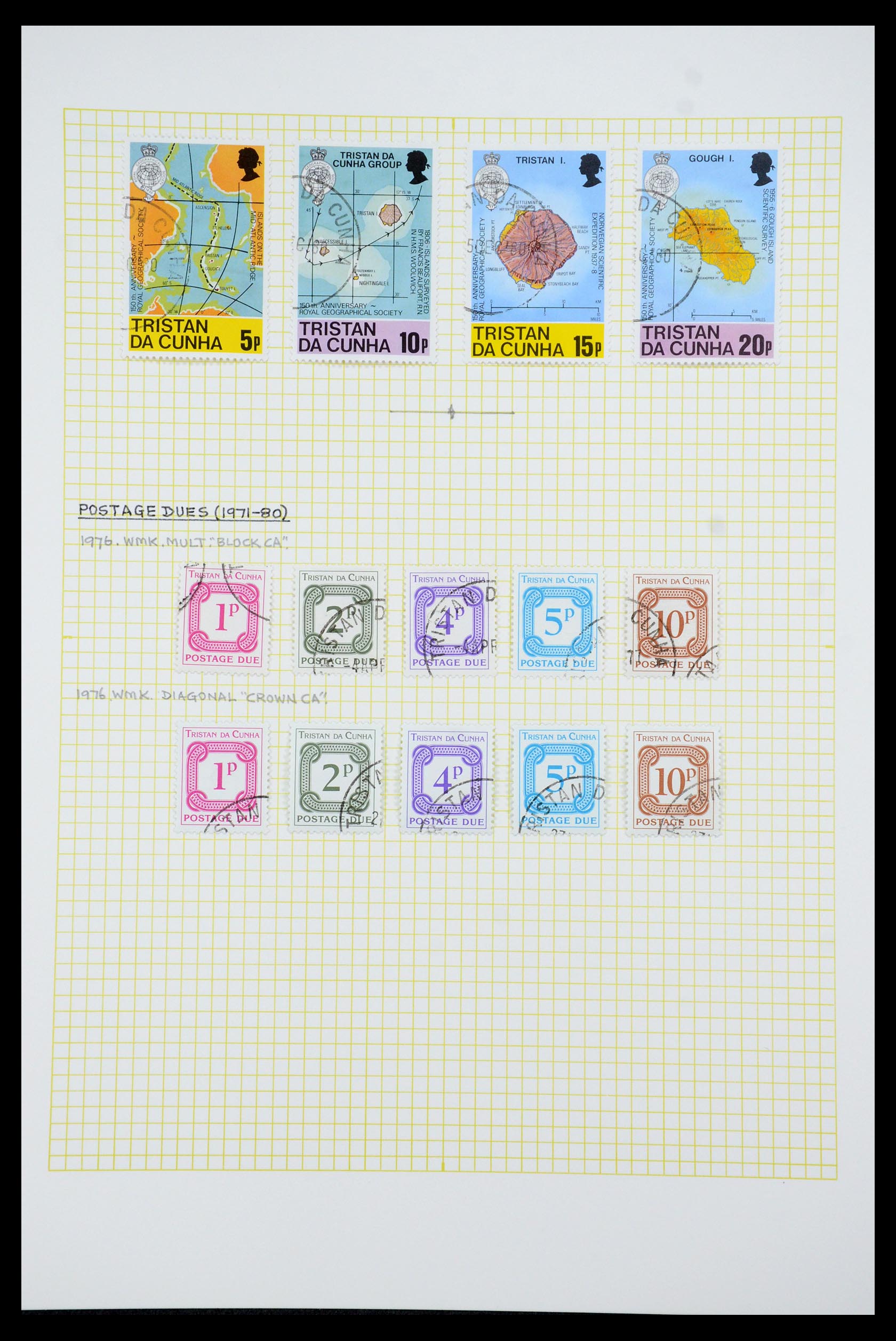 35639 030 - Stamp Collection 35639 Tristan da Cunha 1952-1979.