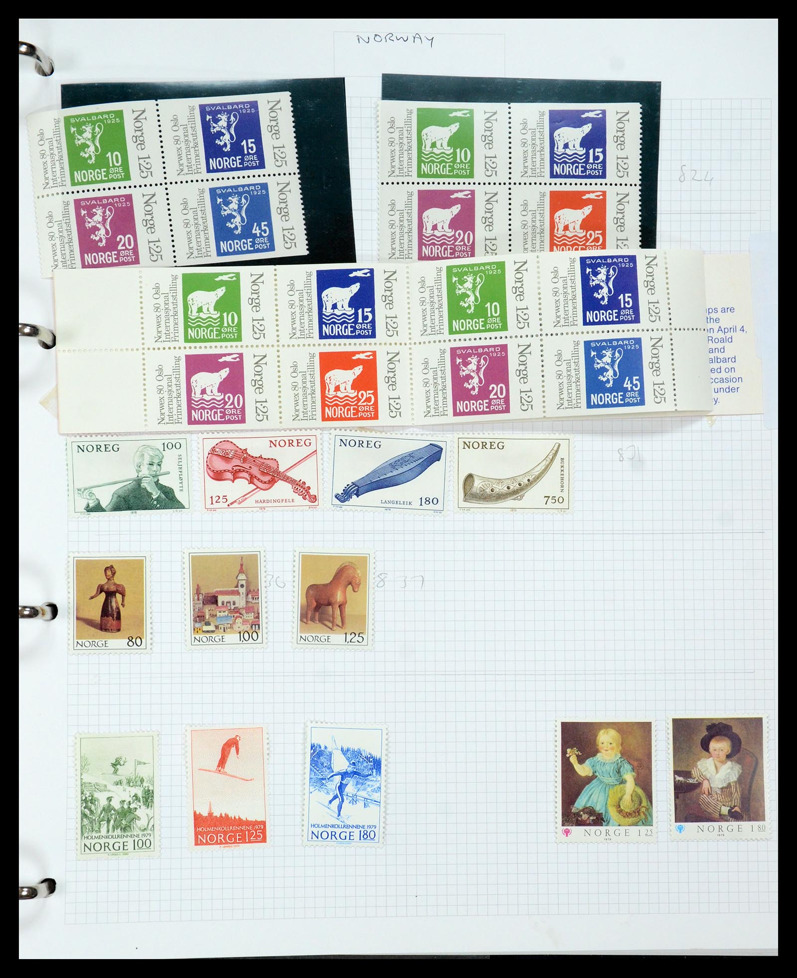 35642 030 - Stamp Collection 35642 Norway 1856-1998.