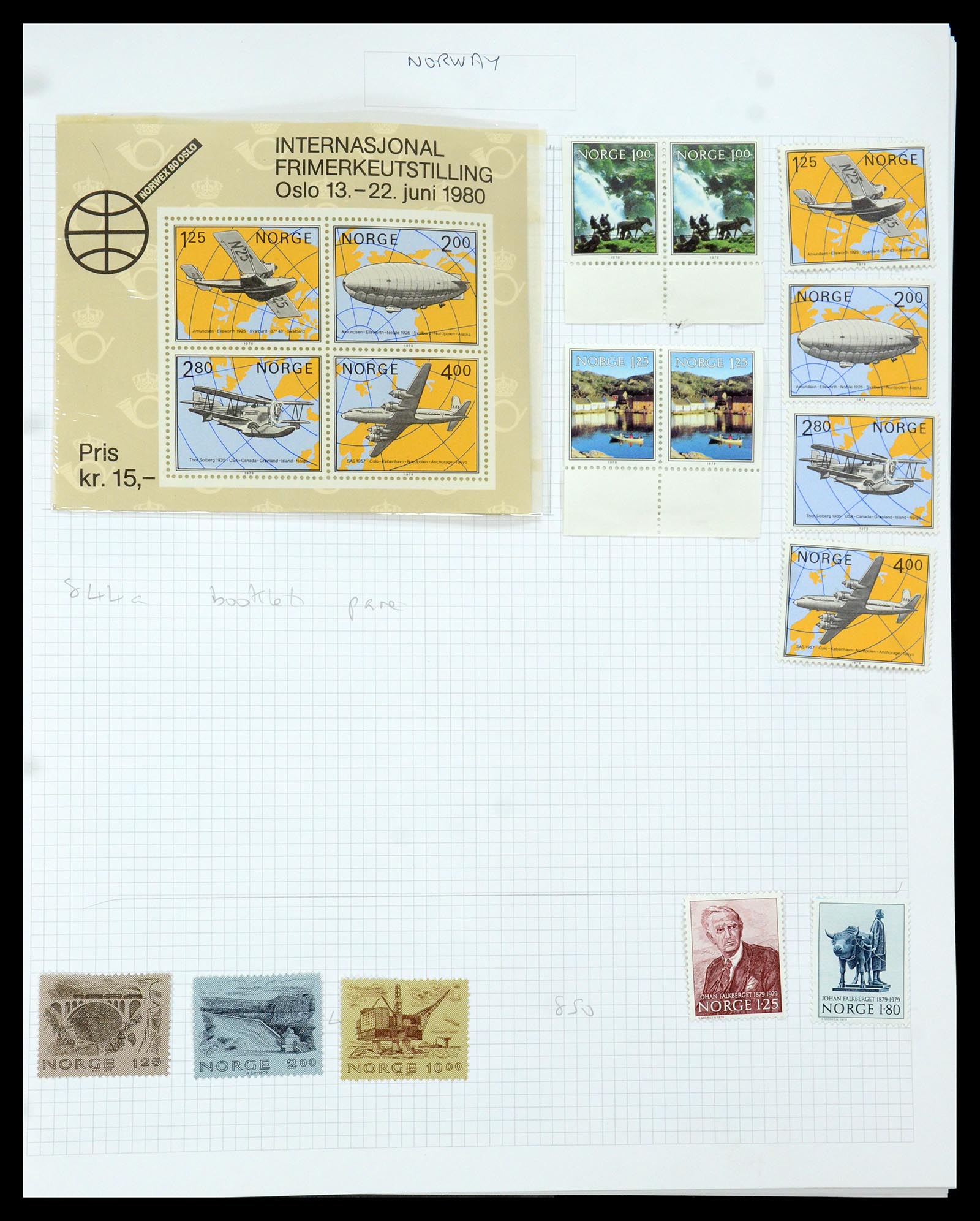 35642 031 - Stamp Collection 35642 Norway 1856-1998.