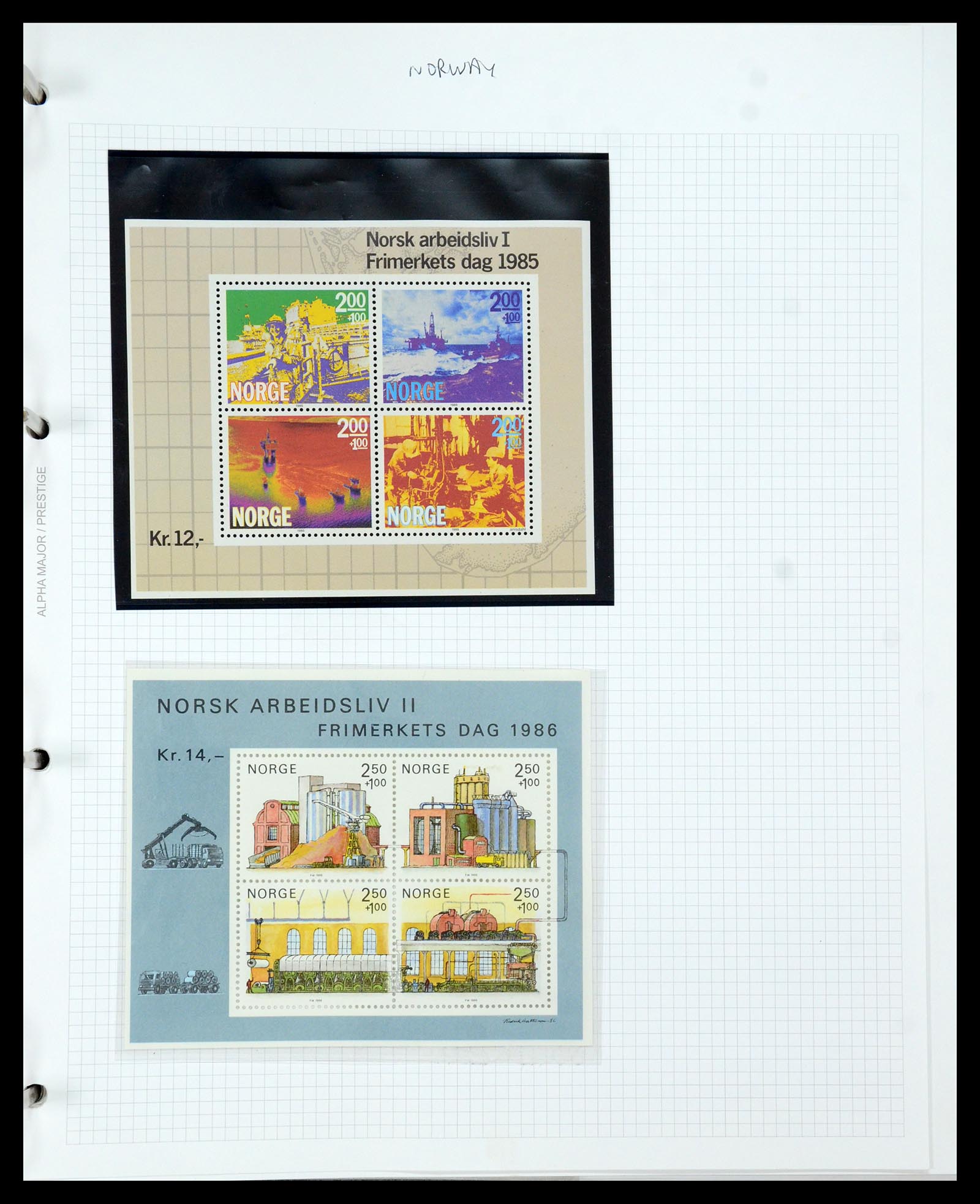 35642 038 - Stamp Collection 35642 Norway 1856-1998.