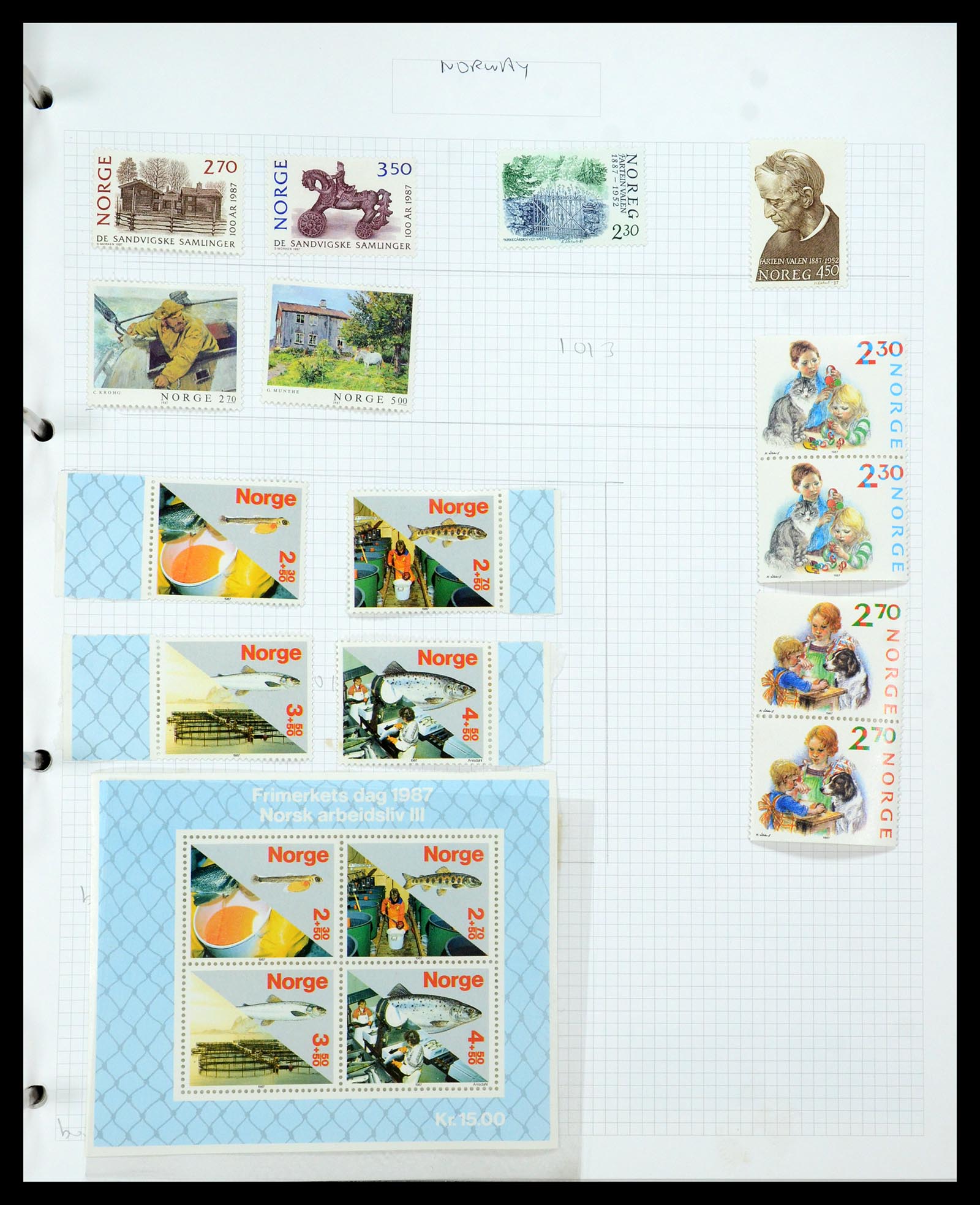 35642 042 - Stamp Collection 35642 Norway 1856-1998.
