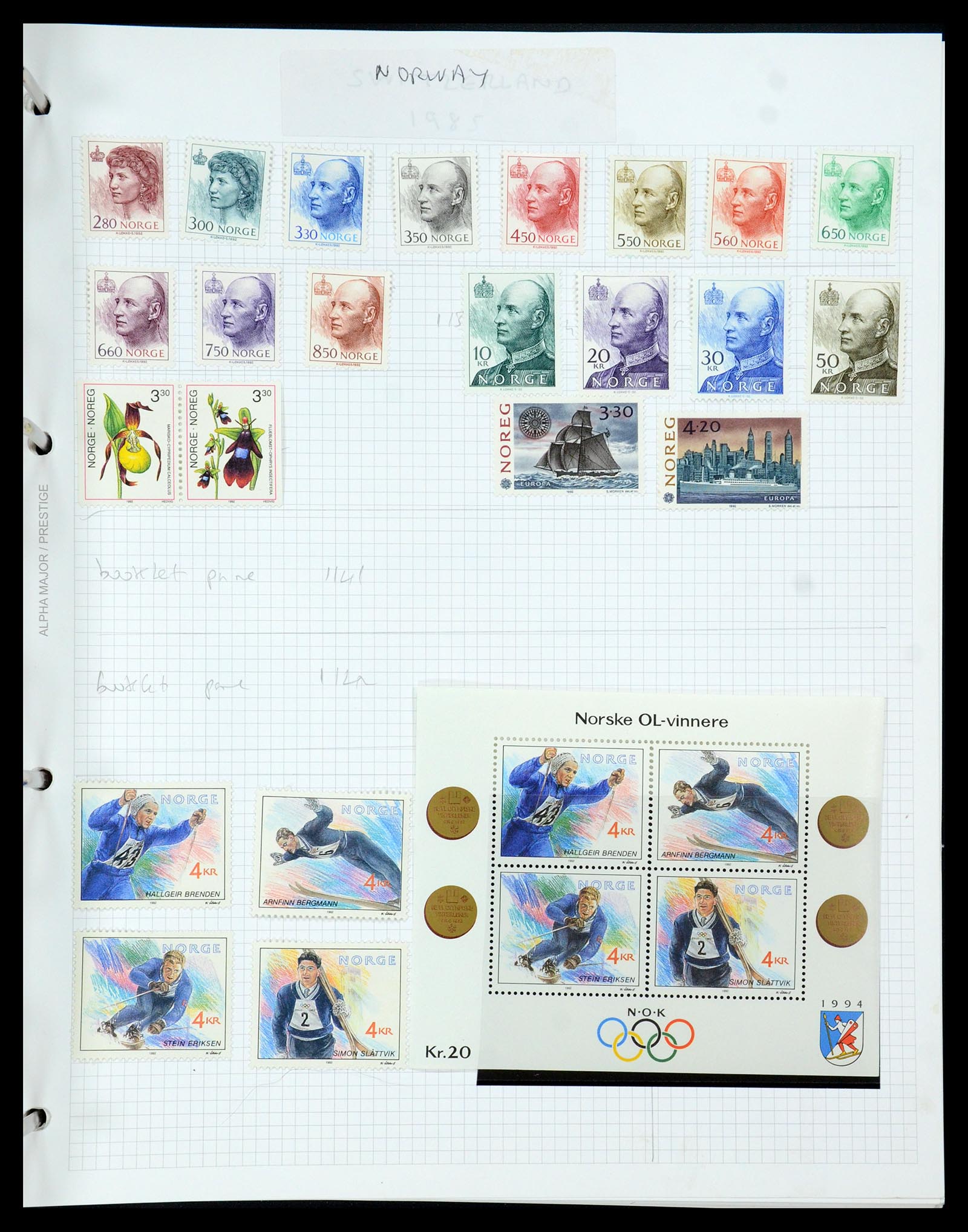 35642 051 - Stamp Collection 35642 Norway 1856-1998.
