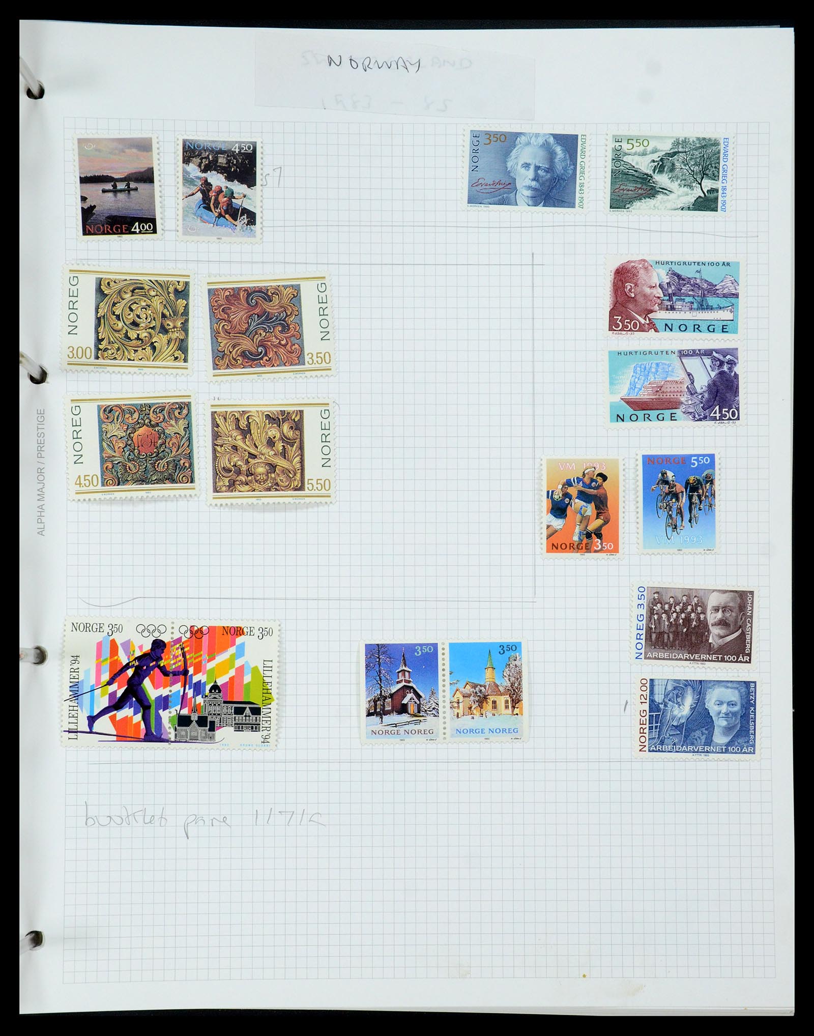 35642 055 - Stamp Collection 35642 Norway 1856-1998.