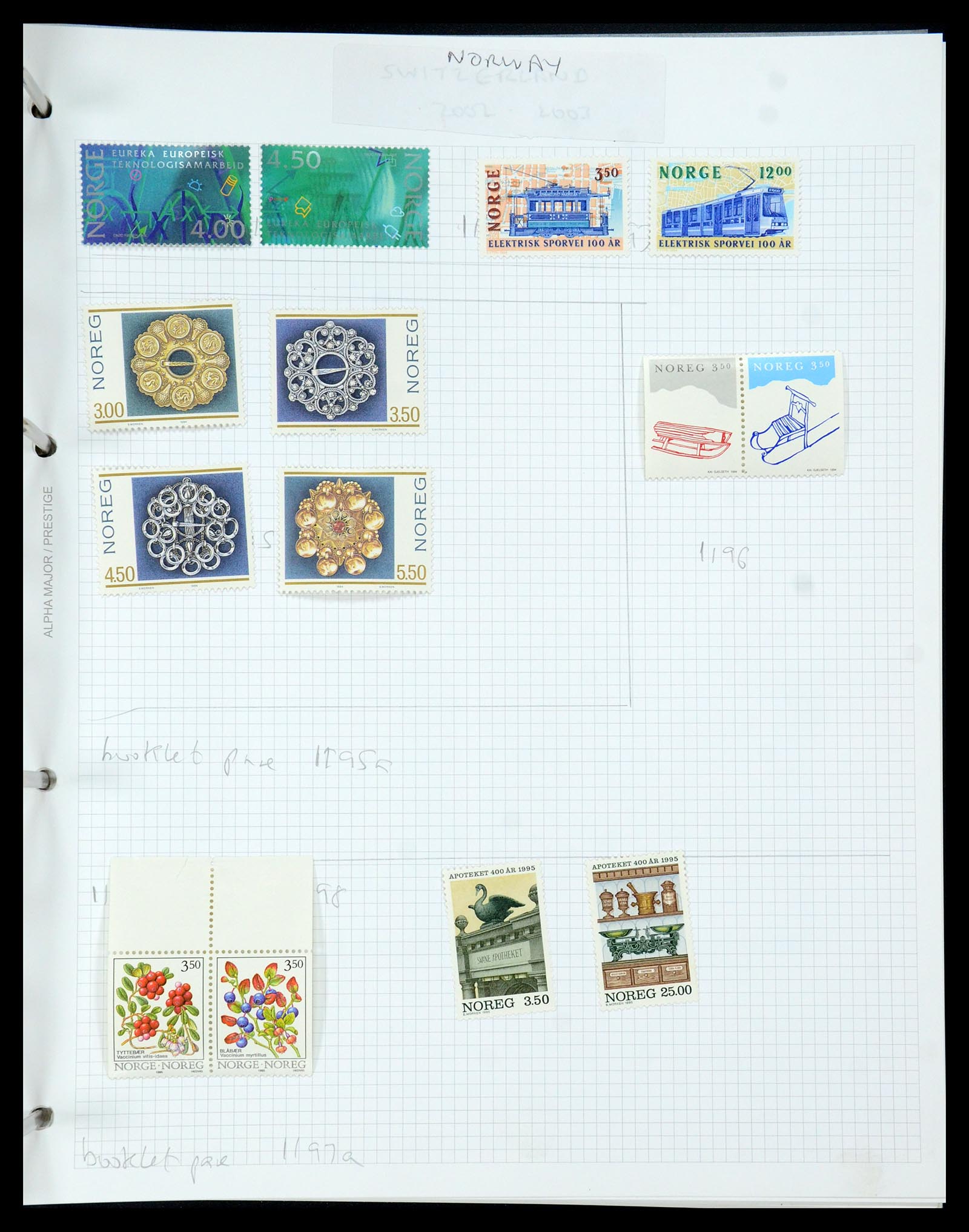 35642 057 - Stamp Collection 35642 Norway 1856-1998.