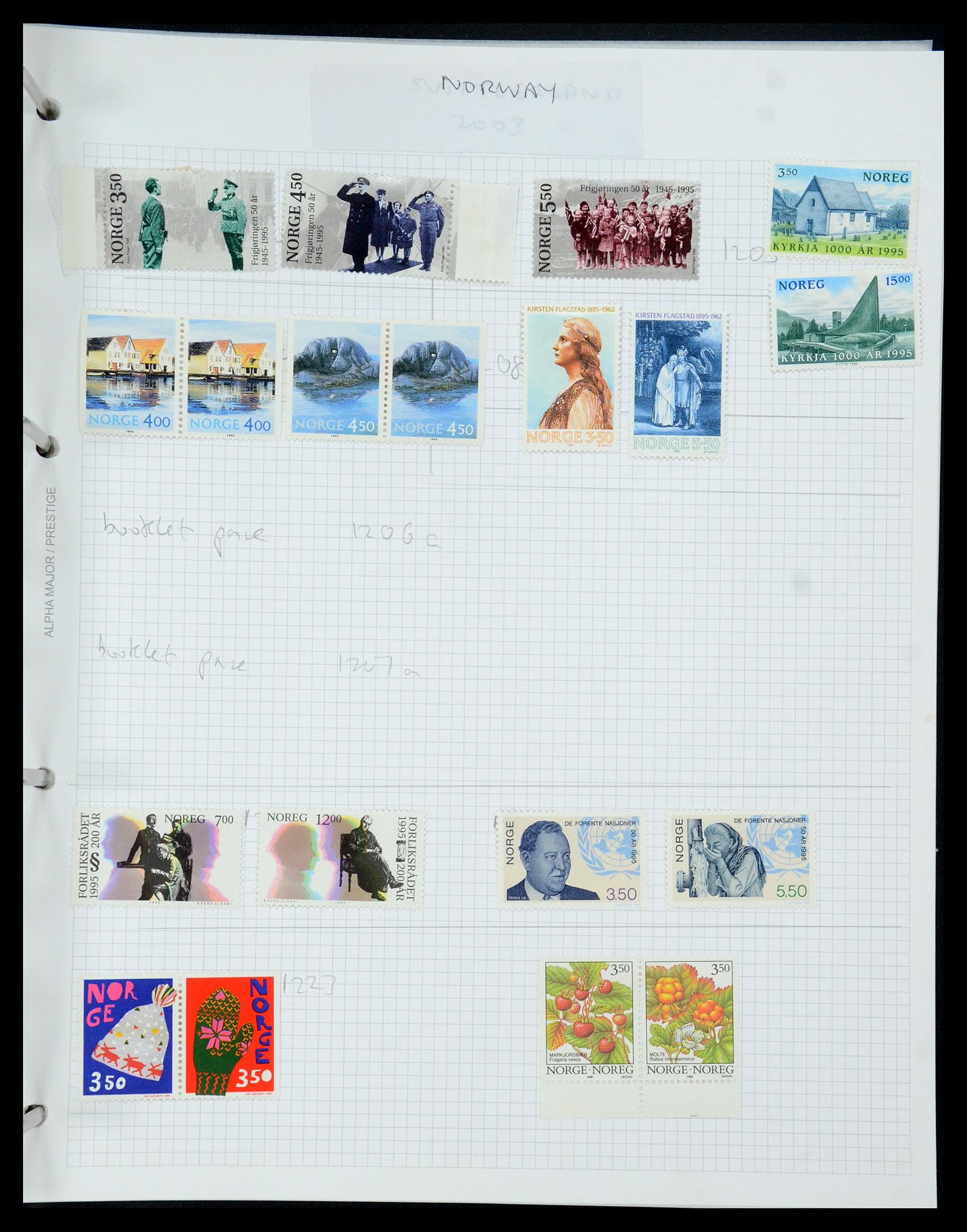 35642 059 - Stamp Collection 35642 Norway 1856-1998.