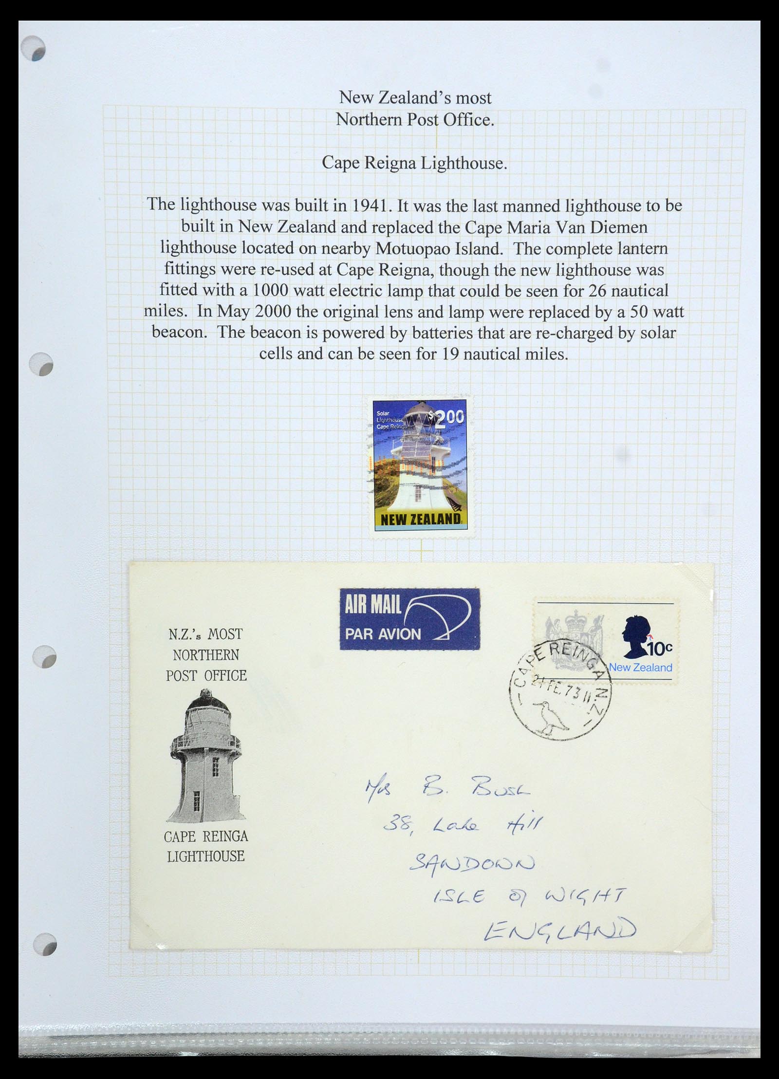 35643 044 - Postzegelverzameling 35643 Nieuw Zeeland life insurance 1891-1981.
