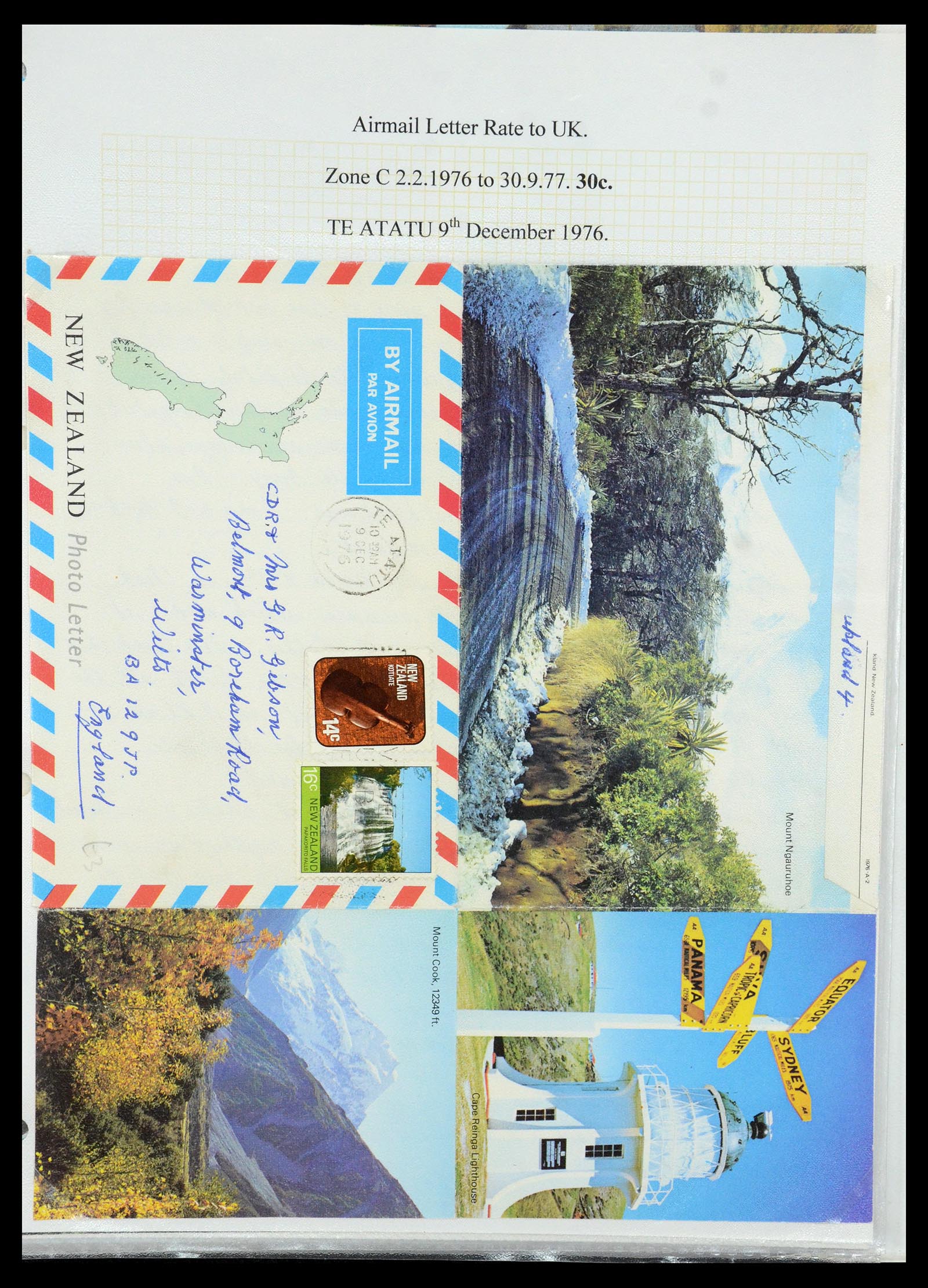 35643 048 - Postzegelverzameling 35643 Nieuw Zeeland life insurance 1891-1981.