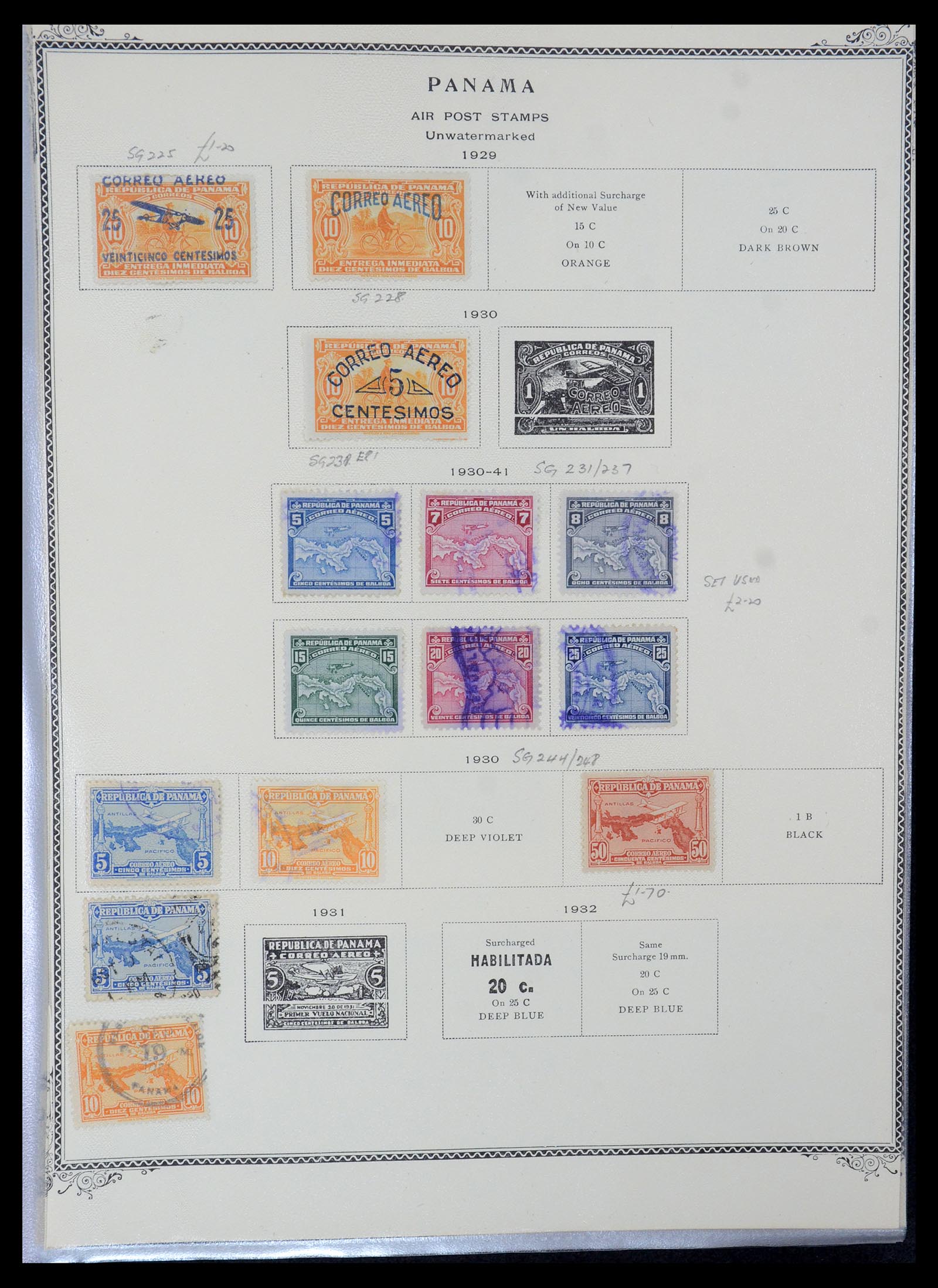 35644 012 - Stamp Collection 35644 Panama 1887-1986.