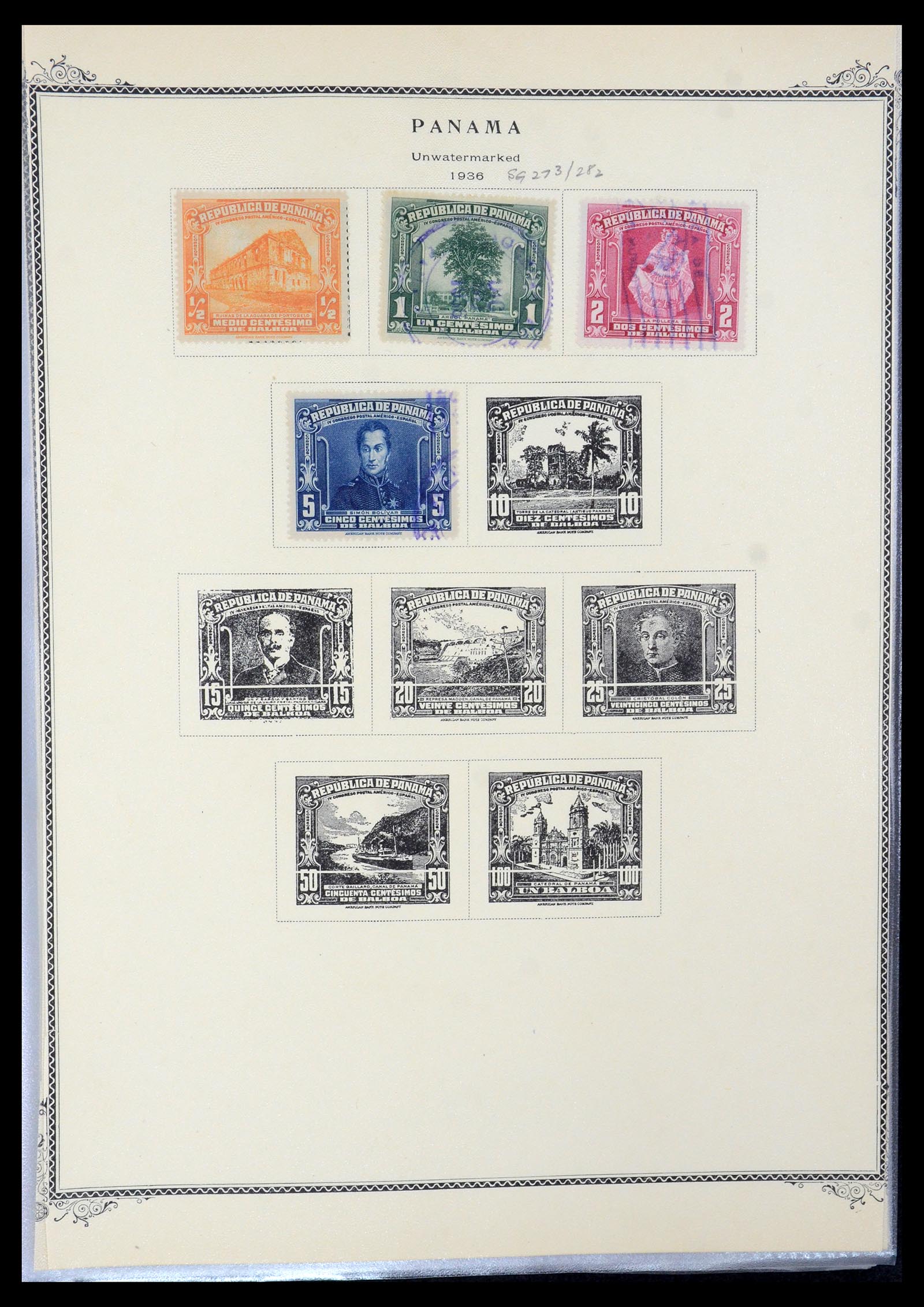 35644 016 - Stamp Collection 35644 Panama 1887-1986.