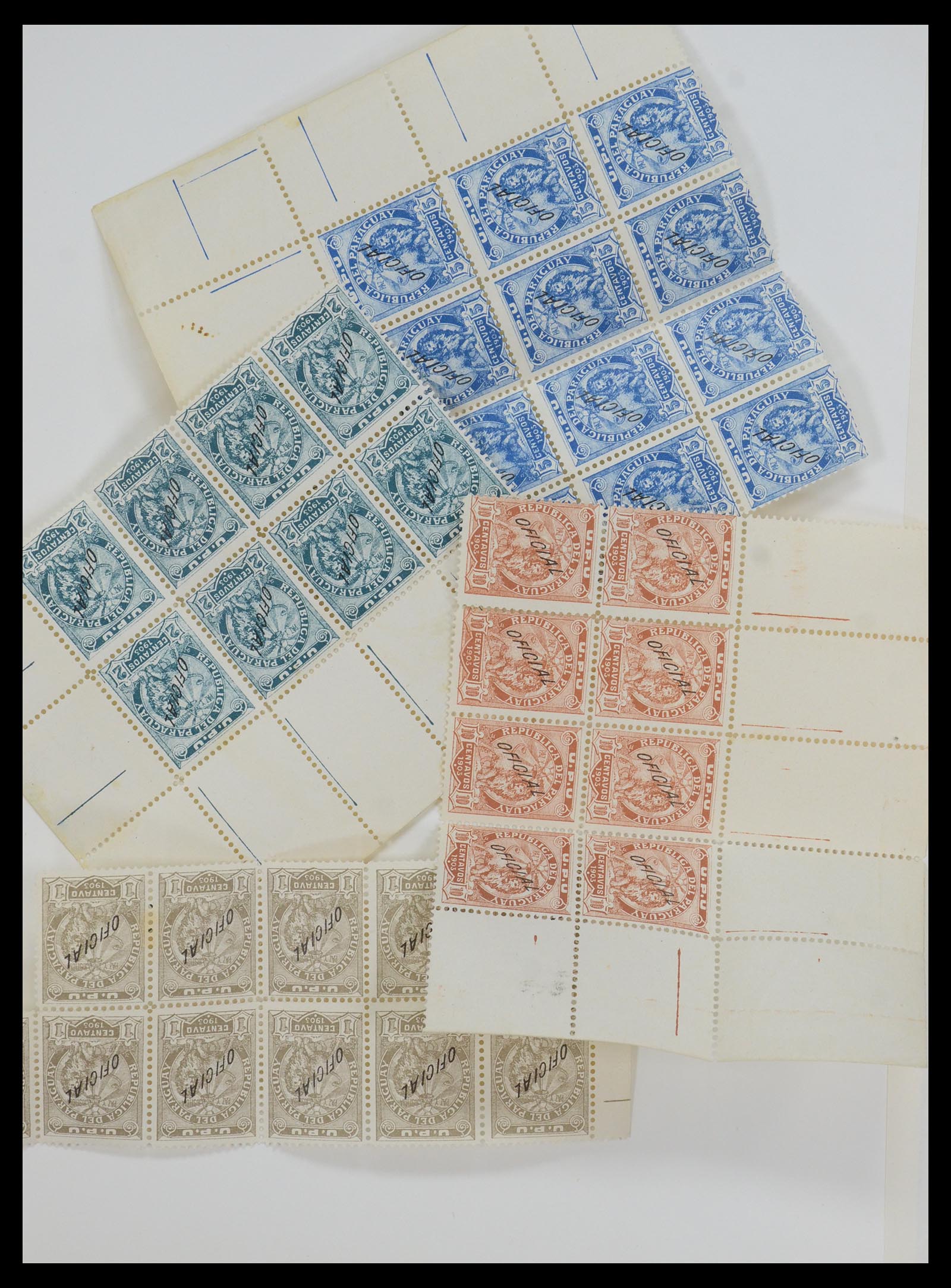 35647 003 - Stamp Collection 35647 Paraguay 1870-1931.