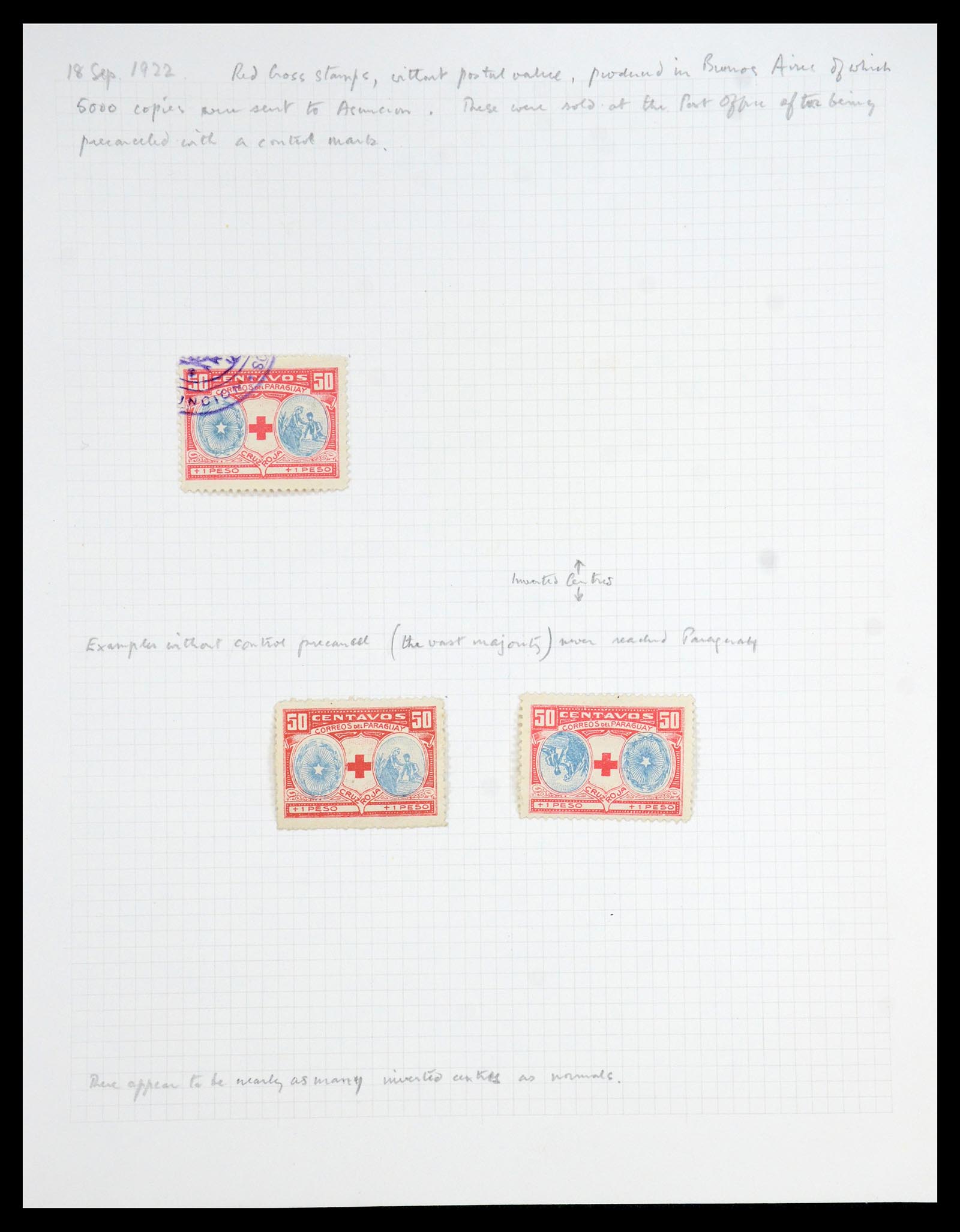 35647 006 - Postzegelverzameling 35647 Paraguay 1870-1931.
