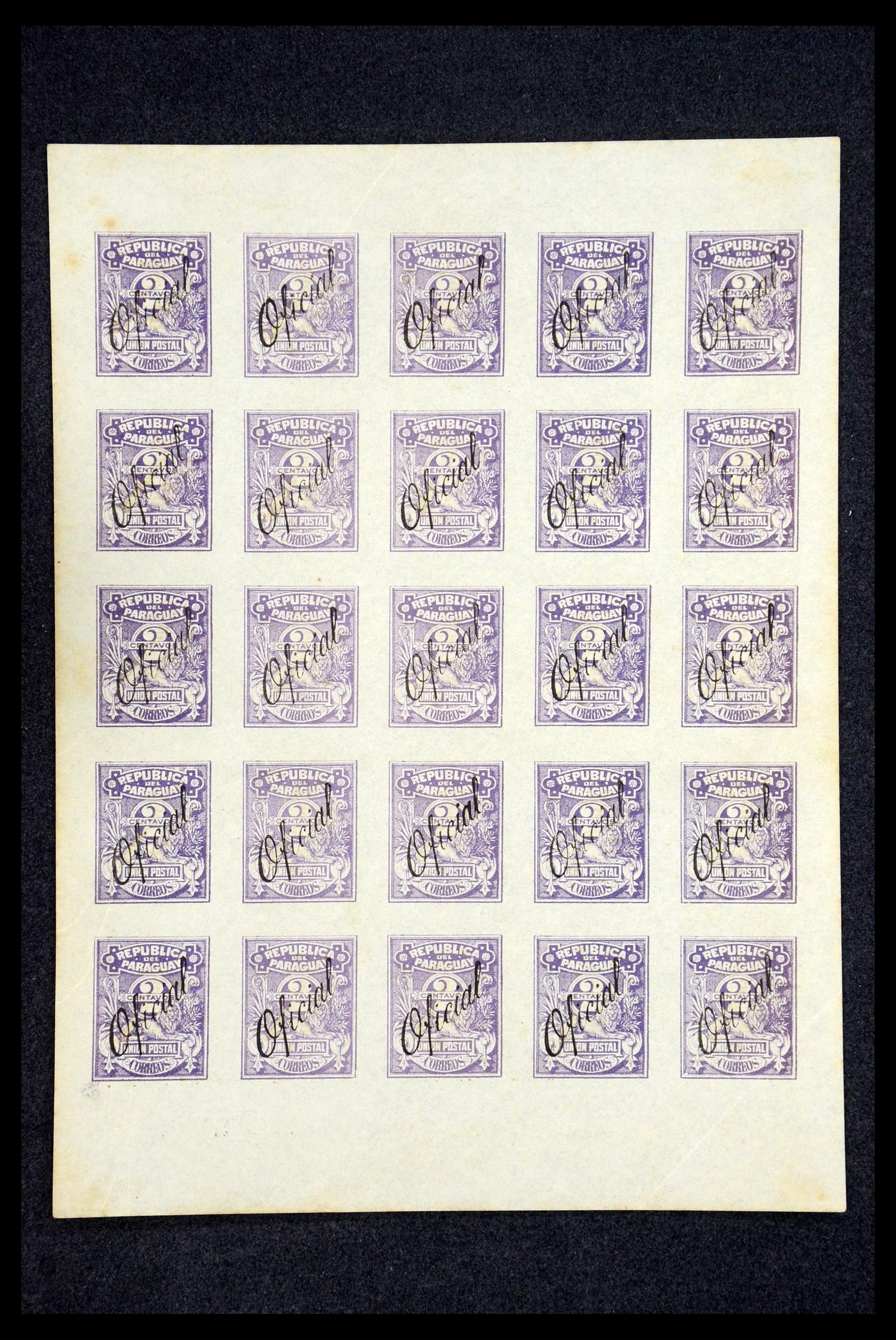 35647 008 - Postzegelverzameling 35647 Paraguay 1870-1931.