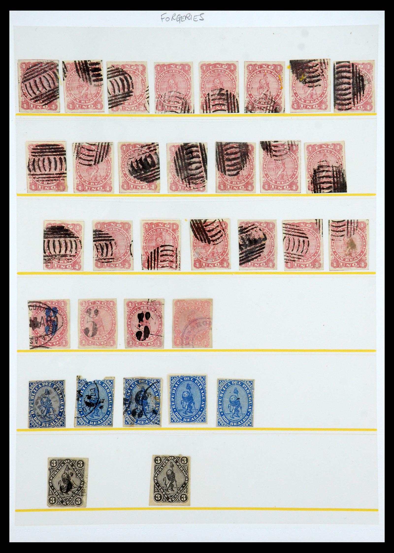 35647 014 - Postzegelverzameling 35647 Paraguay 1870-1931.
