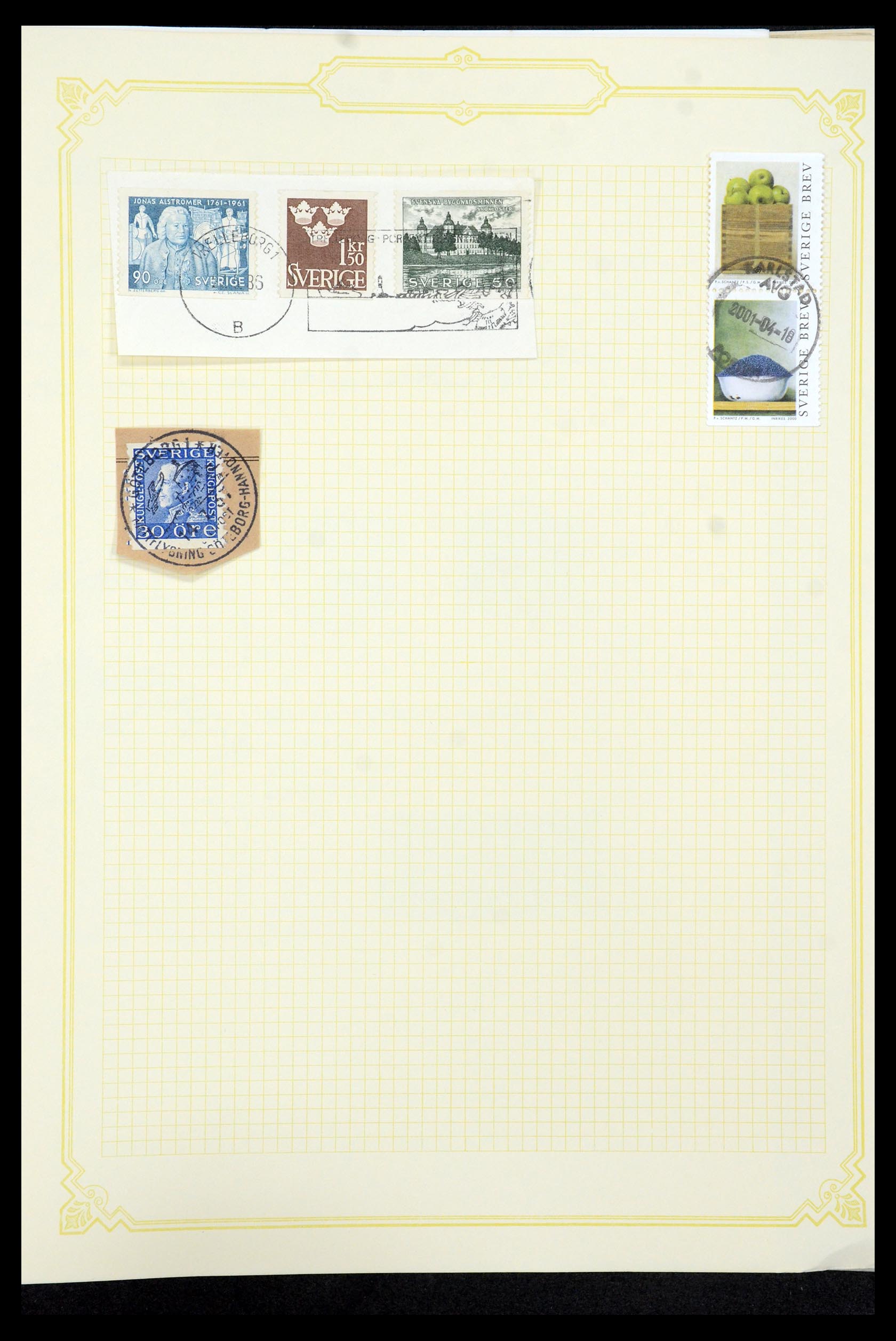 35649 063 - Postzegelverzameling 35649 Zweden 1858-1997.