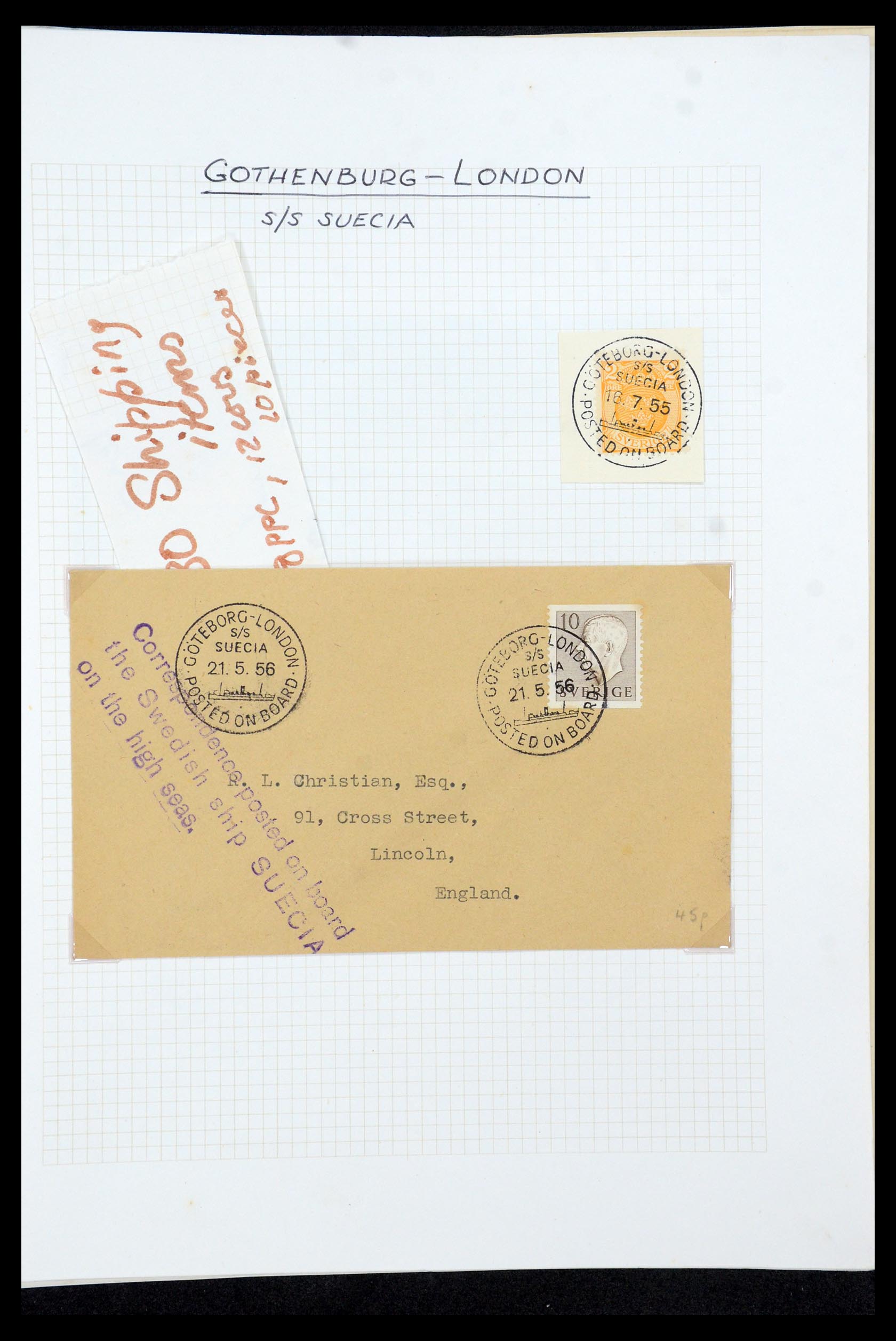 35649 067 - Postzegelverzameling 35649 Zweden 1858-1997.