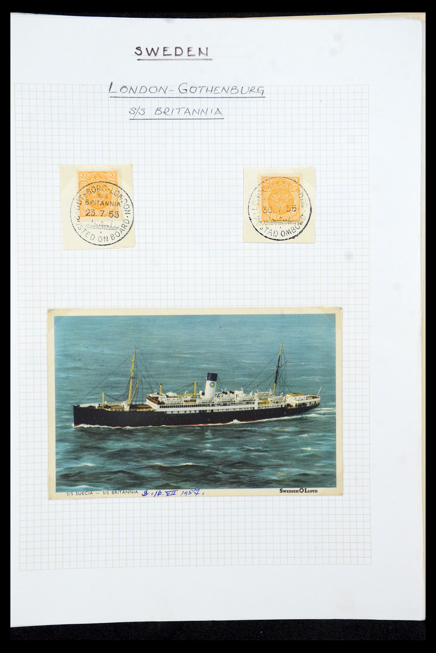 35649 069 - Postzegelverzameling 35649 Zweden 1858-1997.