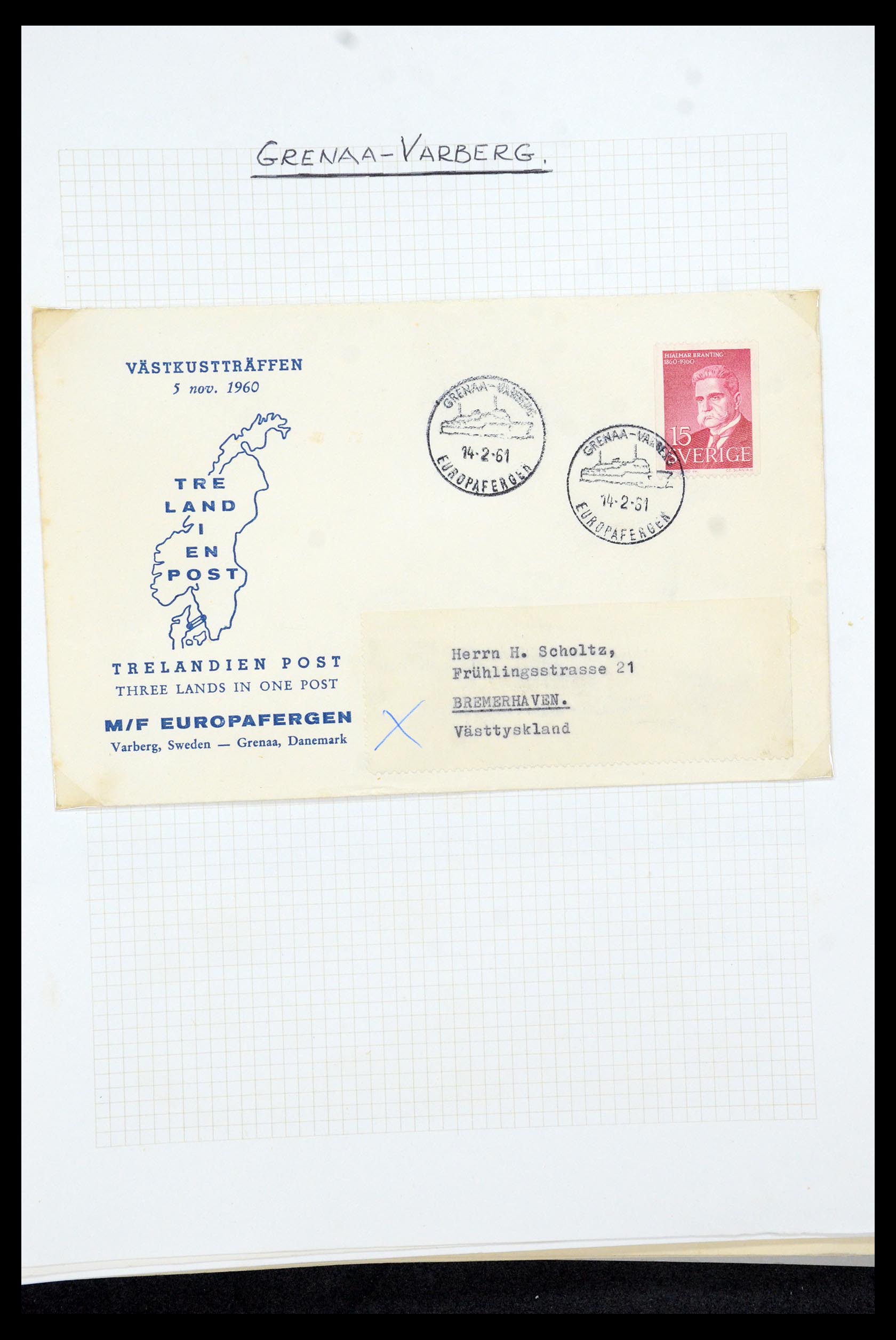 35649 070 - Postzegelverzameling 35649 Zweden 1858-1997.