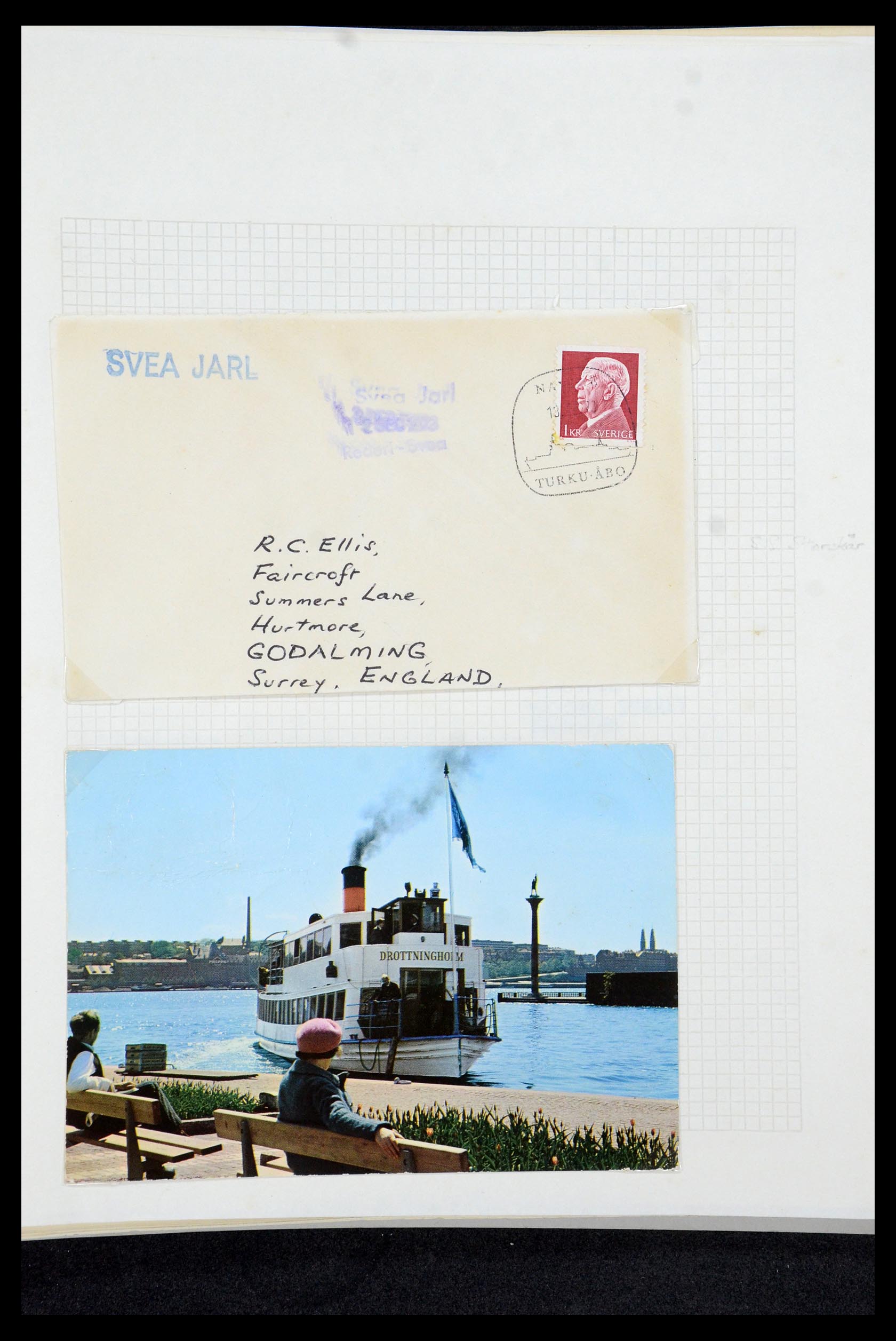 35649 076 - Postzegelverzameling 35649 Zweden 1858-1997.