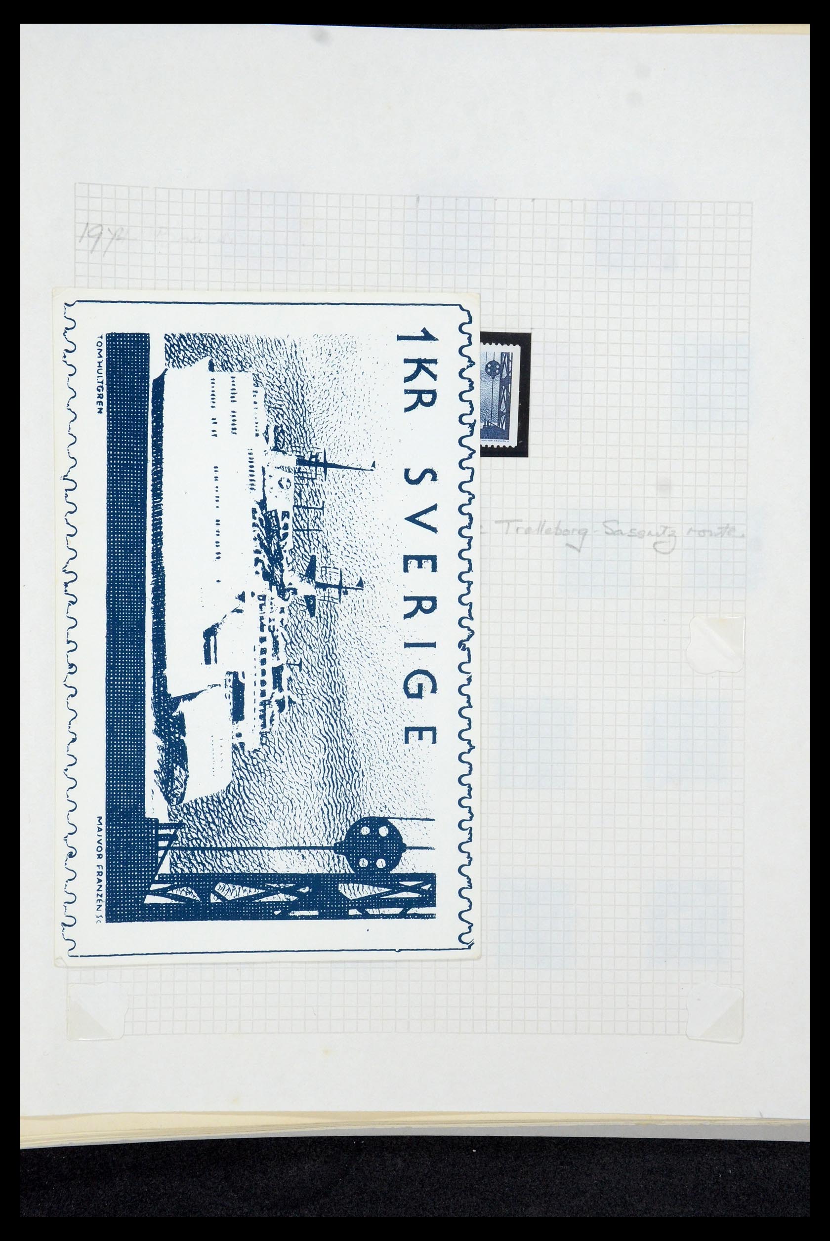 35649 078 - Postzegelverzameling 35649 Zweden 1858-1997.