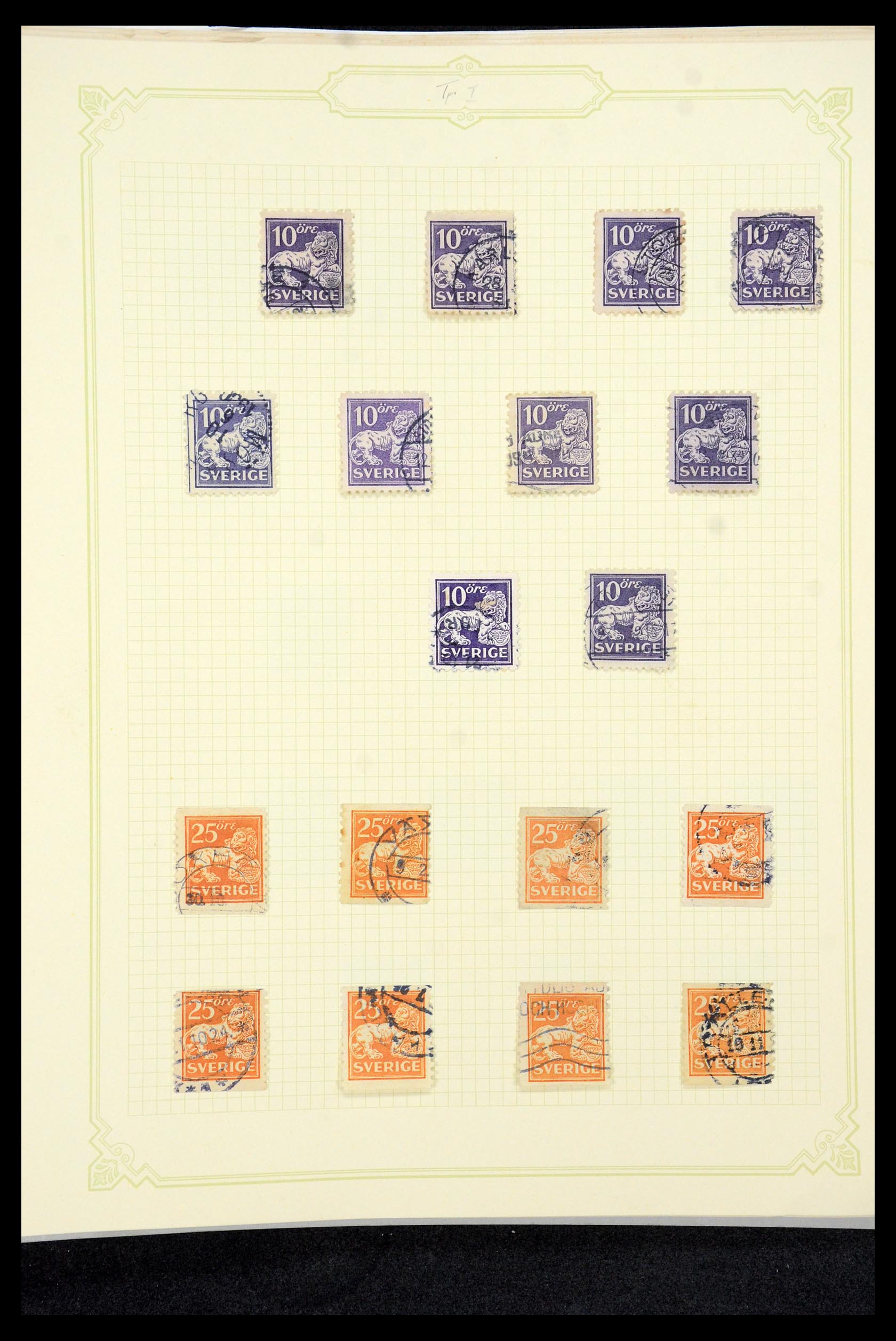 35649 081 - Postzegelverzameling 35649 Zweden 1858-1997.