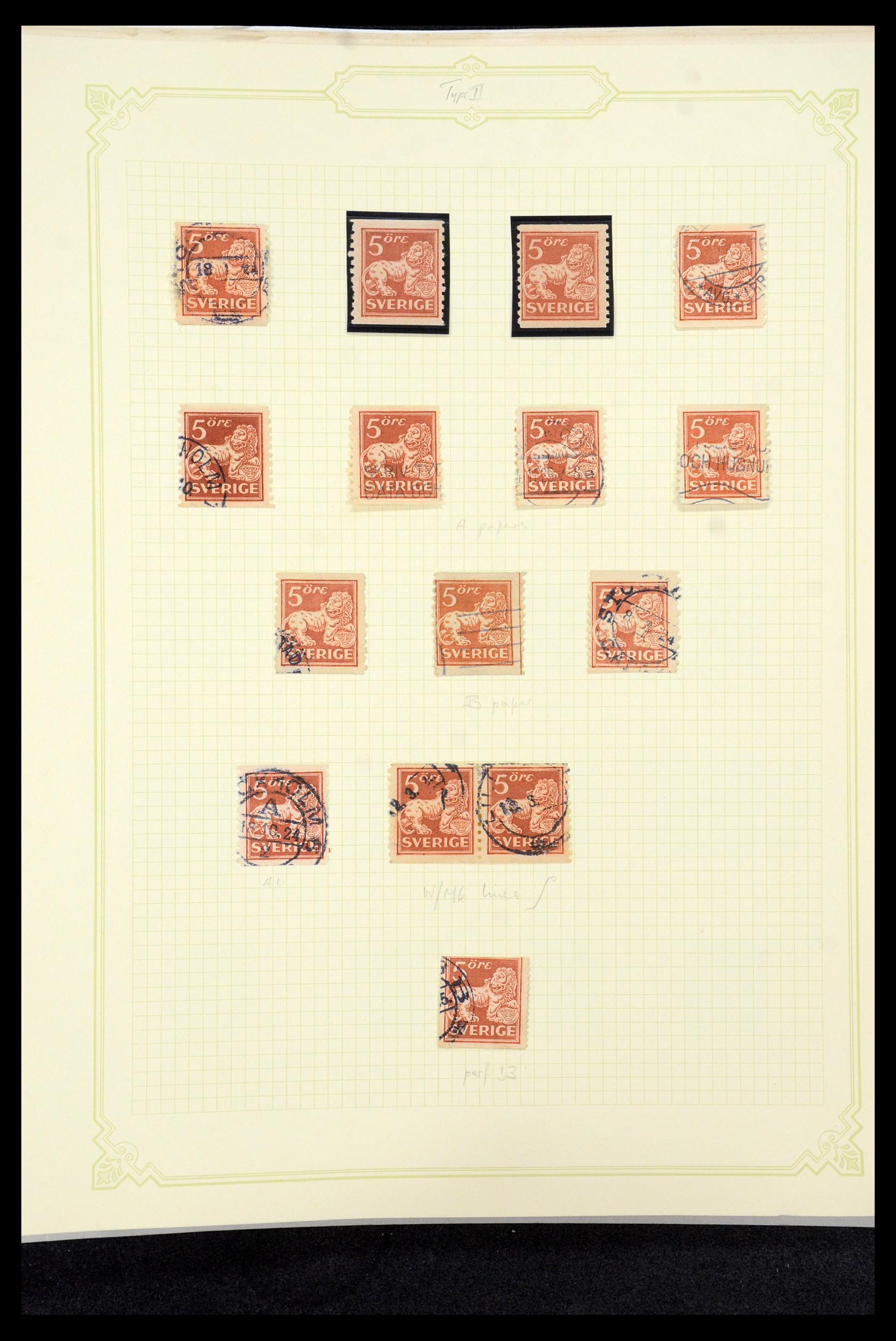 35649 083 - Postzegelverzameling 35649 Zweden 1858-1997.