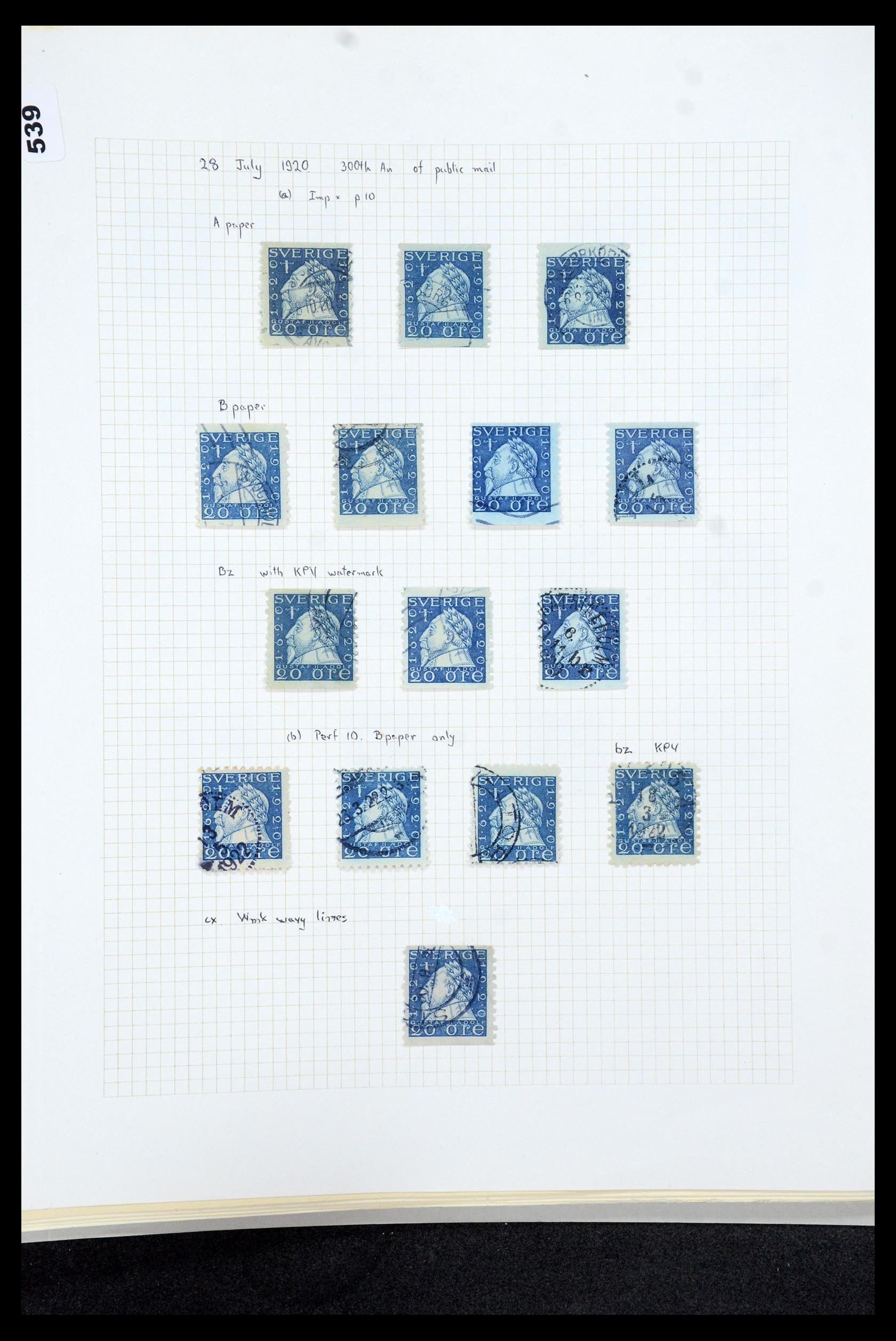 35649 087 - Postzegelverzameling 35649 Zweden 1858-1997.