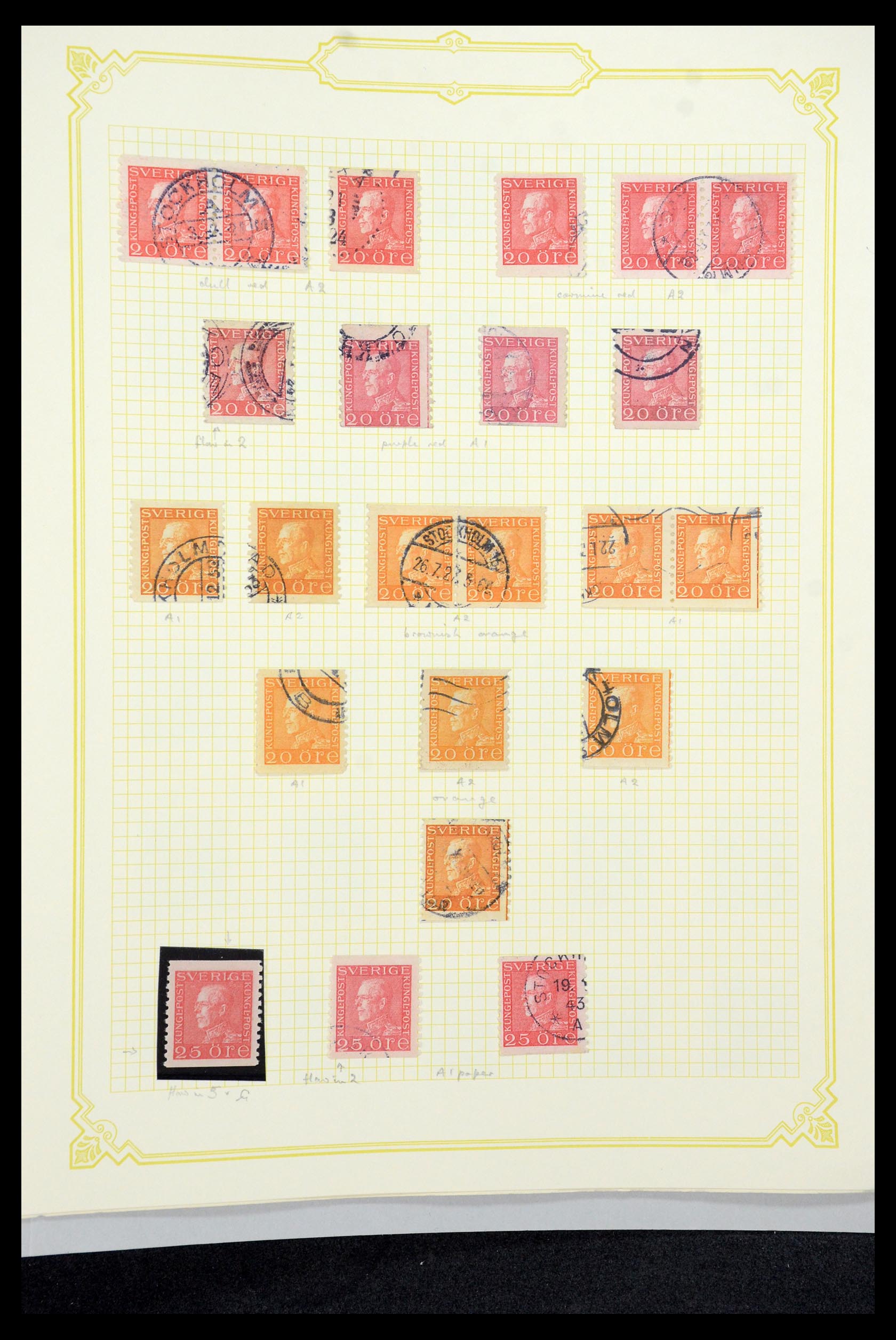 35649 099 - Postzegelverzameling 35649 Zweden 1858-1997.