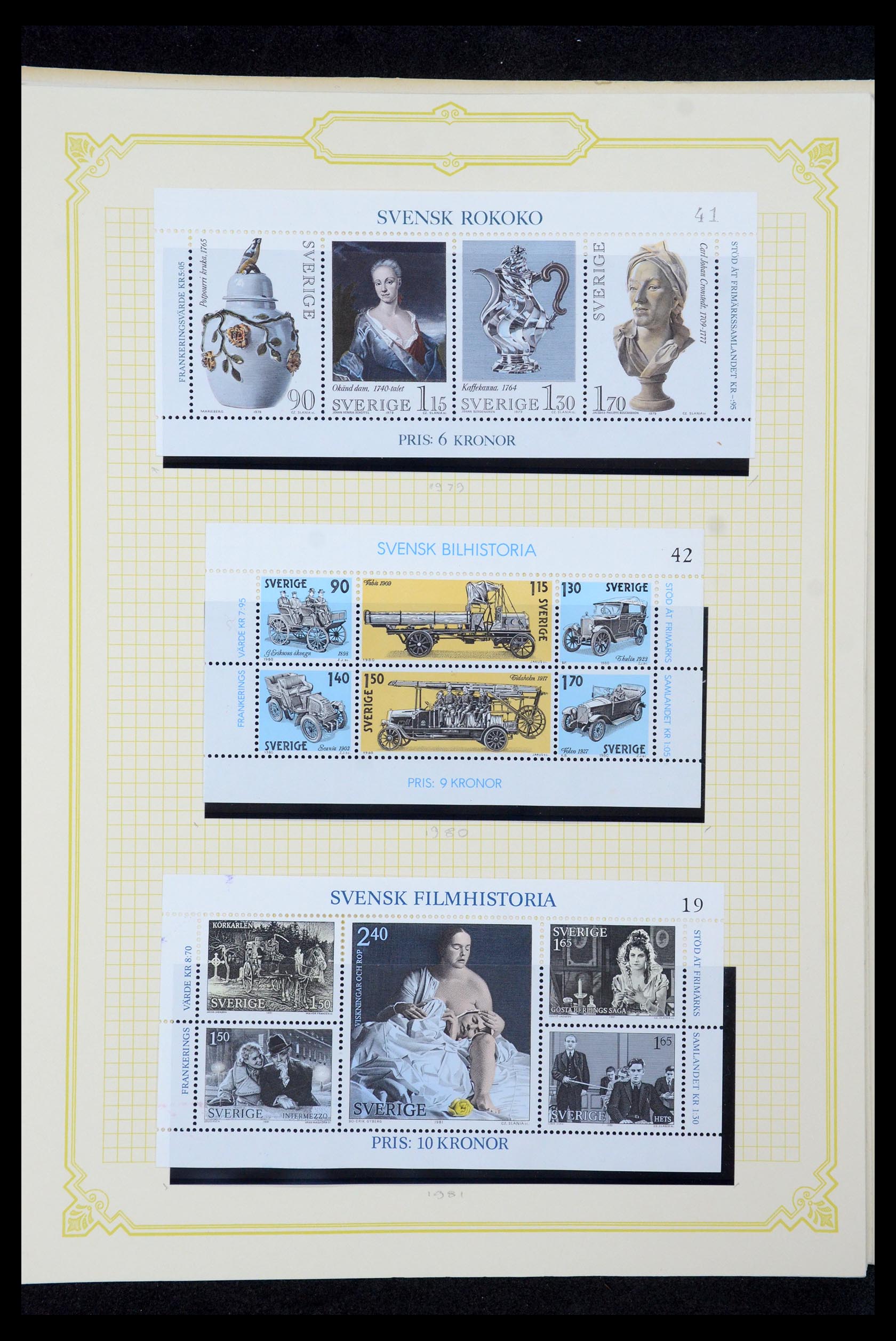 35649 169 - Postzegelverzameling 35649 Zweden 1858-1997.